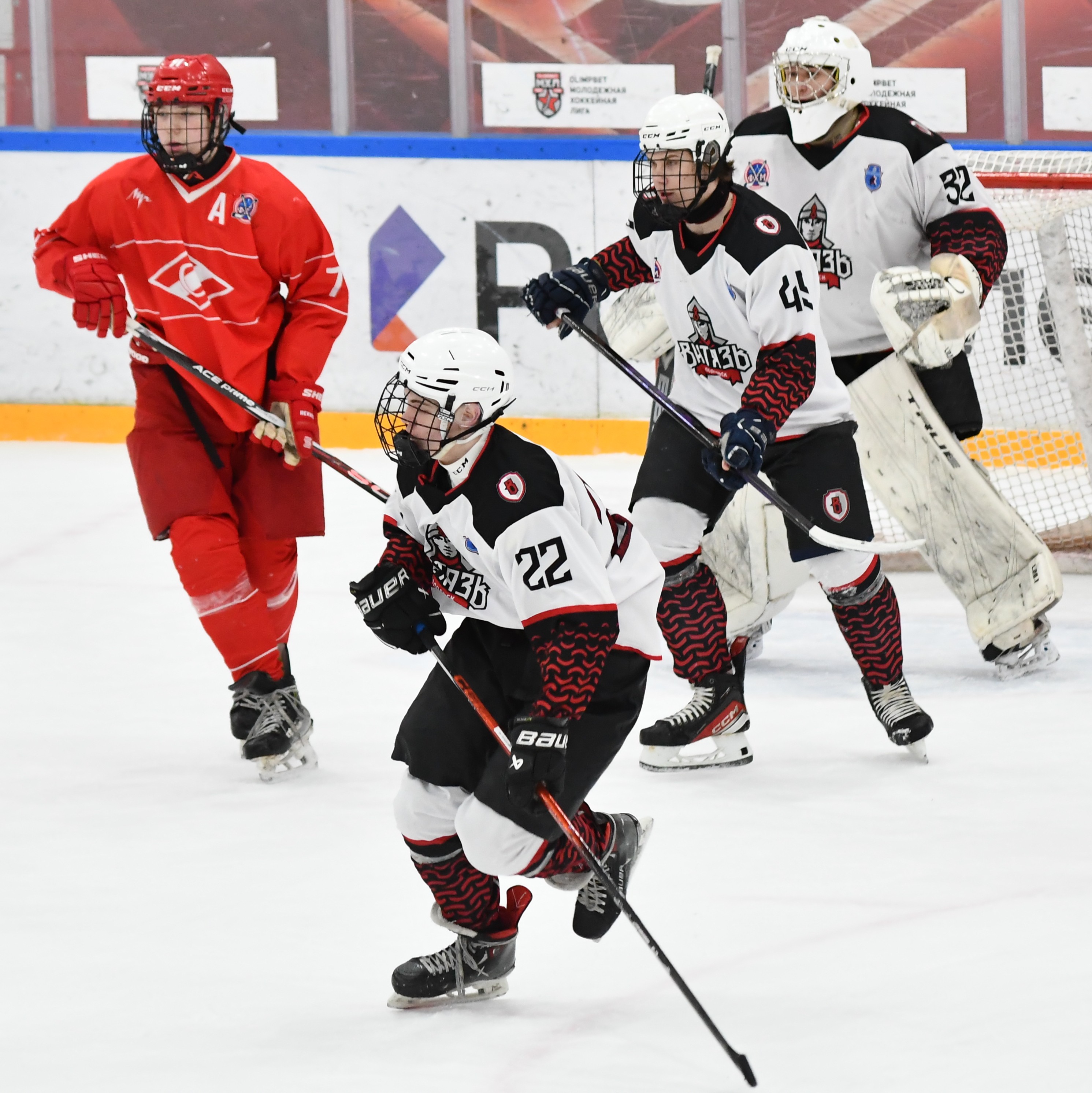 Фото: Спартак - Витязь Подольск, юниоры. Второй матч серии плей-офф за 3-е место