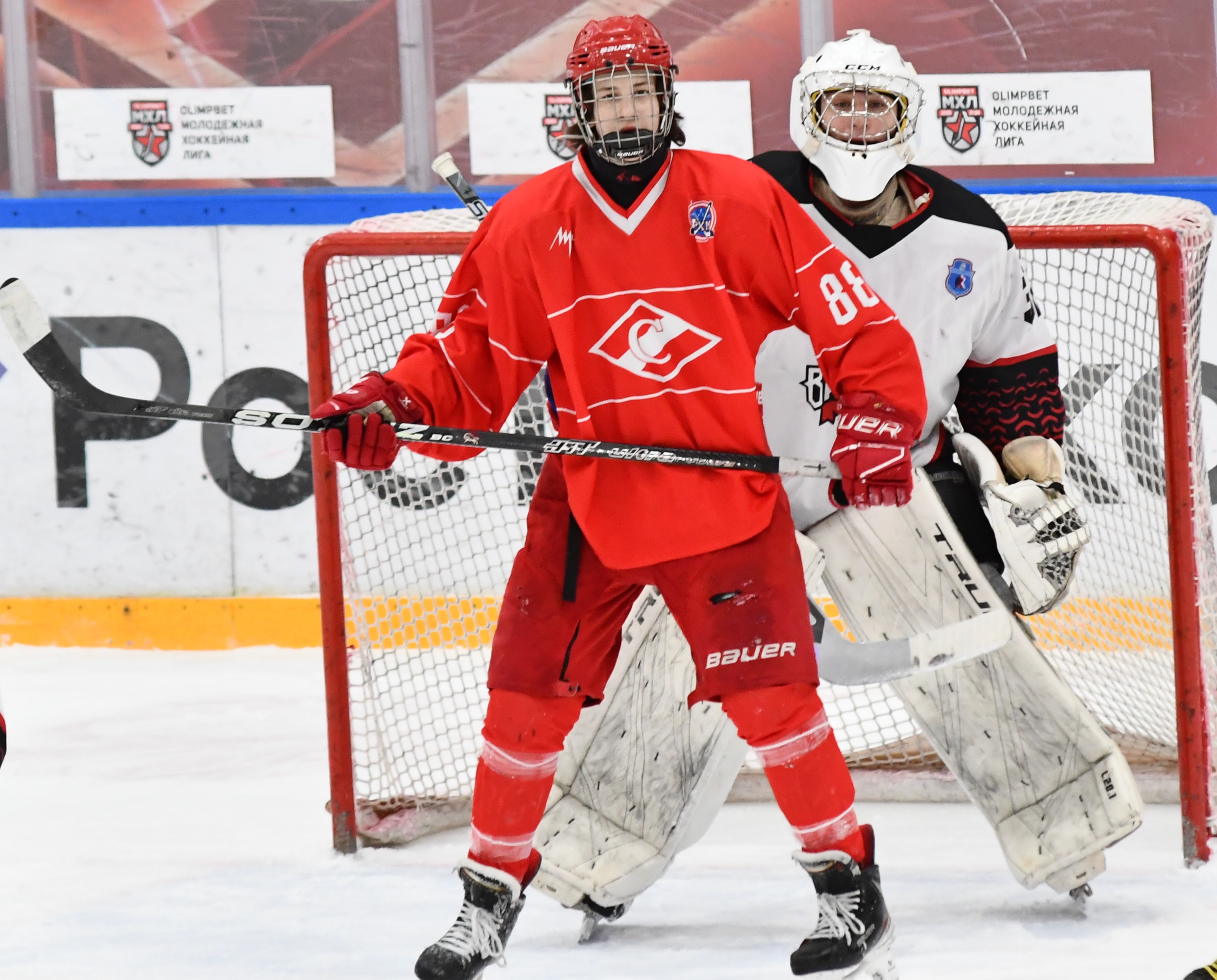 Фото: Спартак - Витязь Подольск, юниоры. Второй матч серии плей-офф за 3-е место