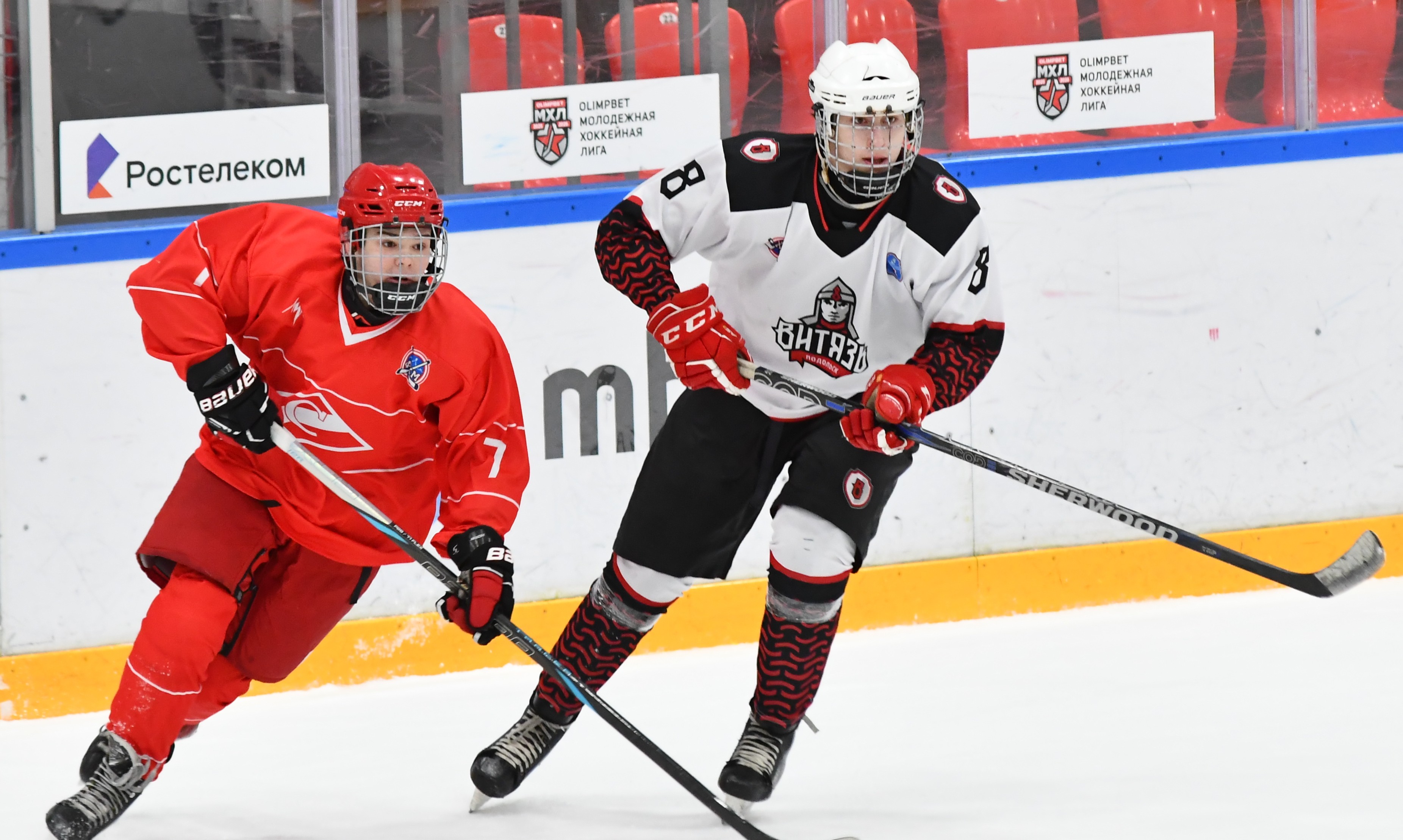 Фото: Спартак - Витязь Подольск, юниоры. Второй матч серии плей-офф за 3-е место