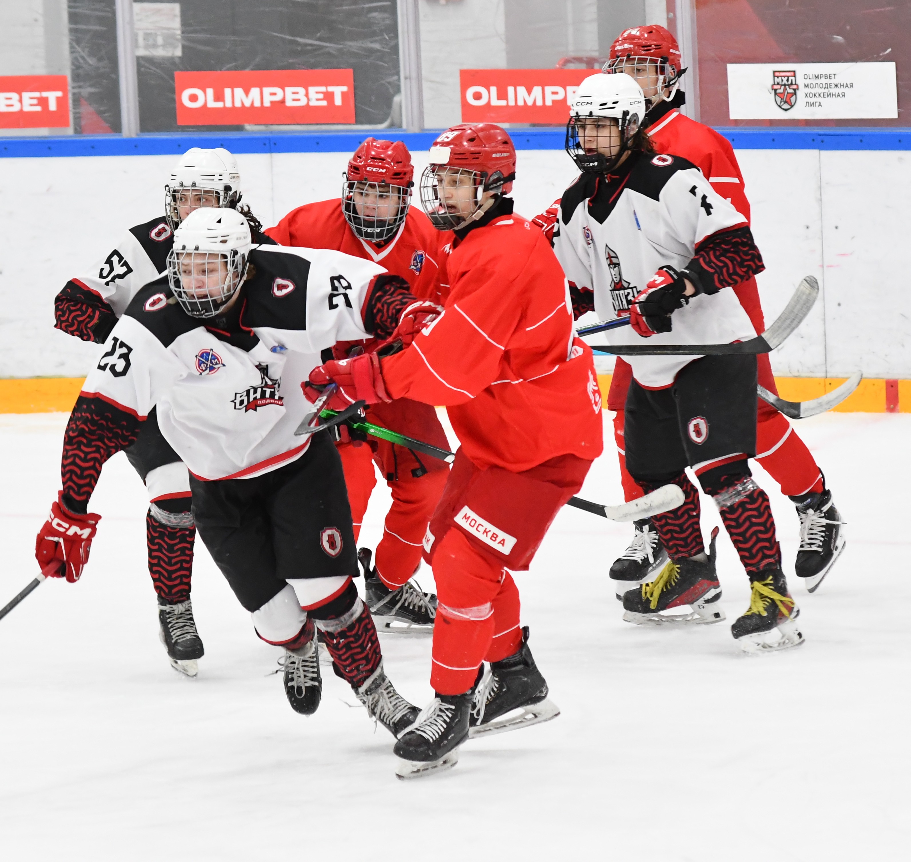 Фото: Спартак - Витязь Подольск, юниоры. Второй матч серии плей-офф за 3-е место