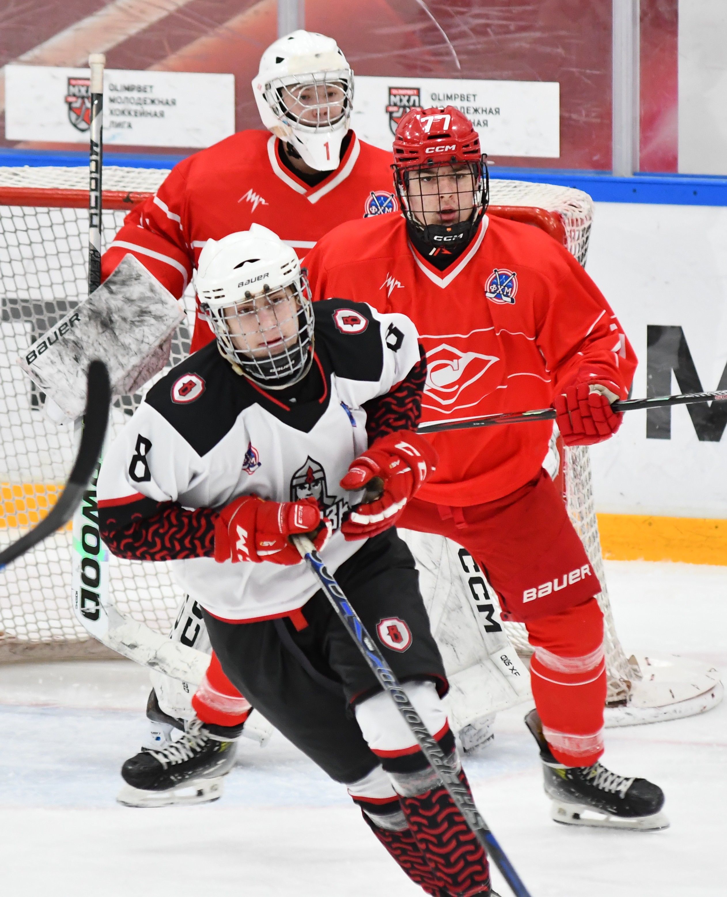 Фото: Спартак - Витязь Подольск, юниоры. Второй матч серии плей-офф за 3-е место