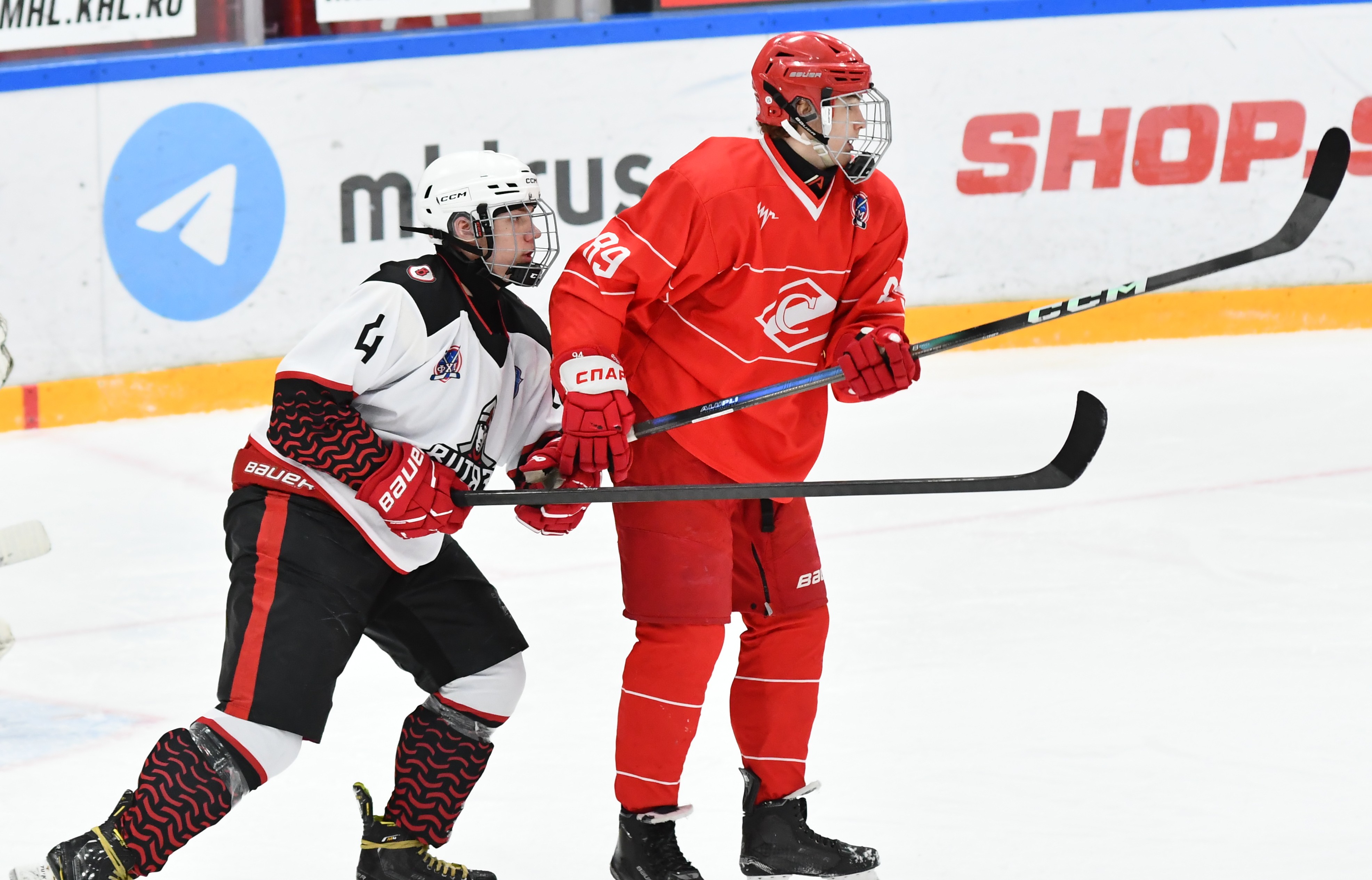 Фото: Спартак - Витязь Подольск, юниоры. Второй матч серии плей-офф за 3-е место