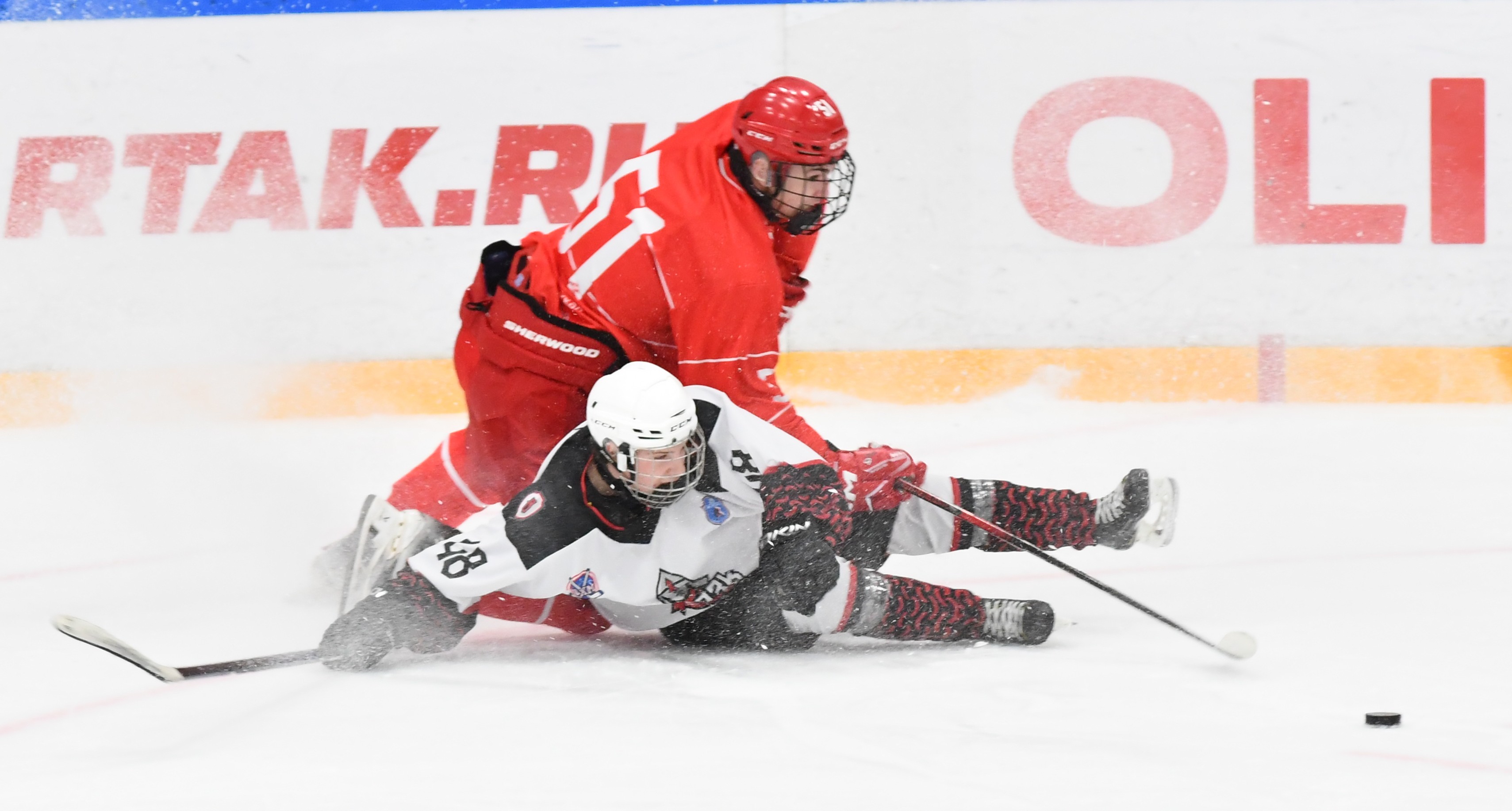 Фото: Спартак - Витязь Подольск, юниоры. Второй матч серии плей-офф за 3-е место