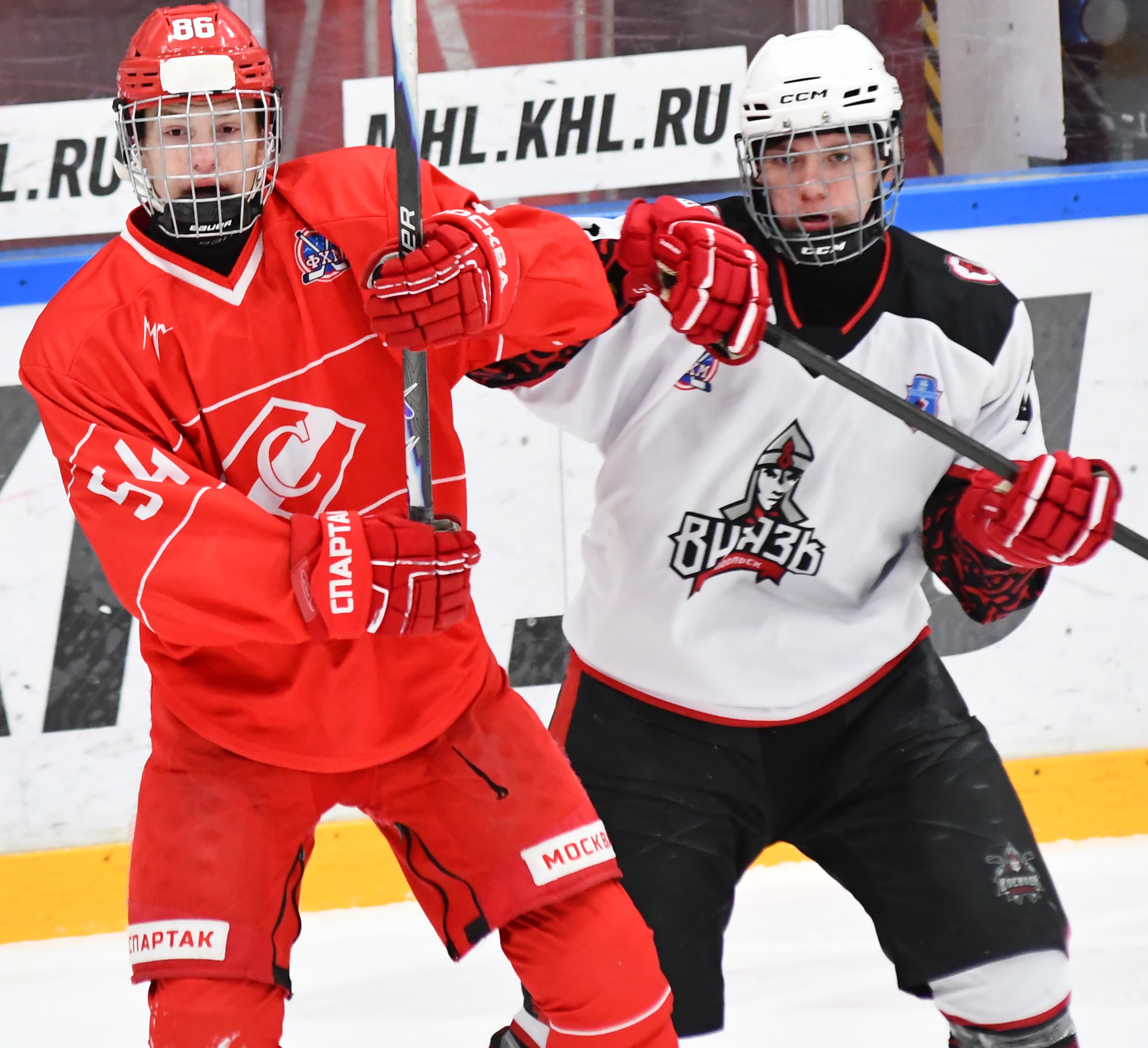 Фото: Спартак - Витязь Подольск, юниоры. Второй матч серии плей-офф за 3-е место