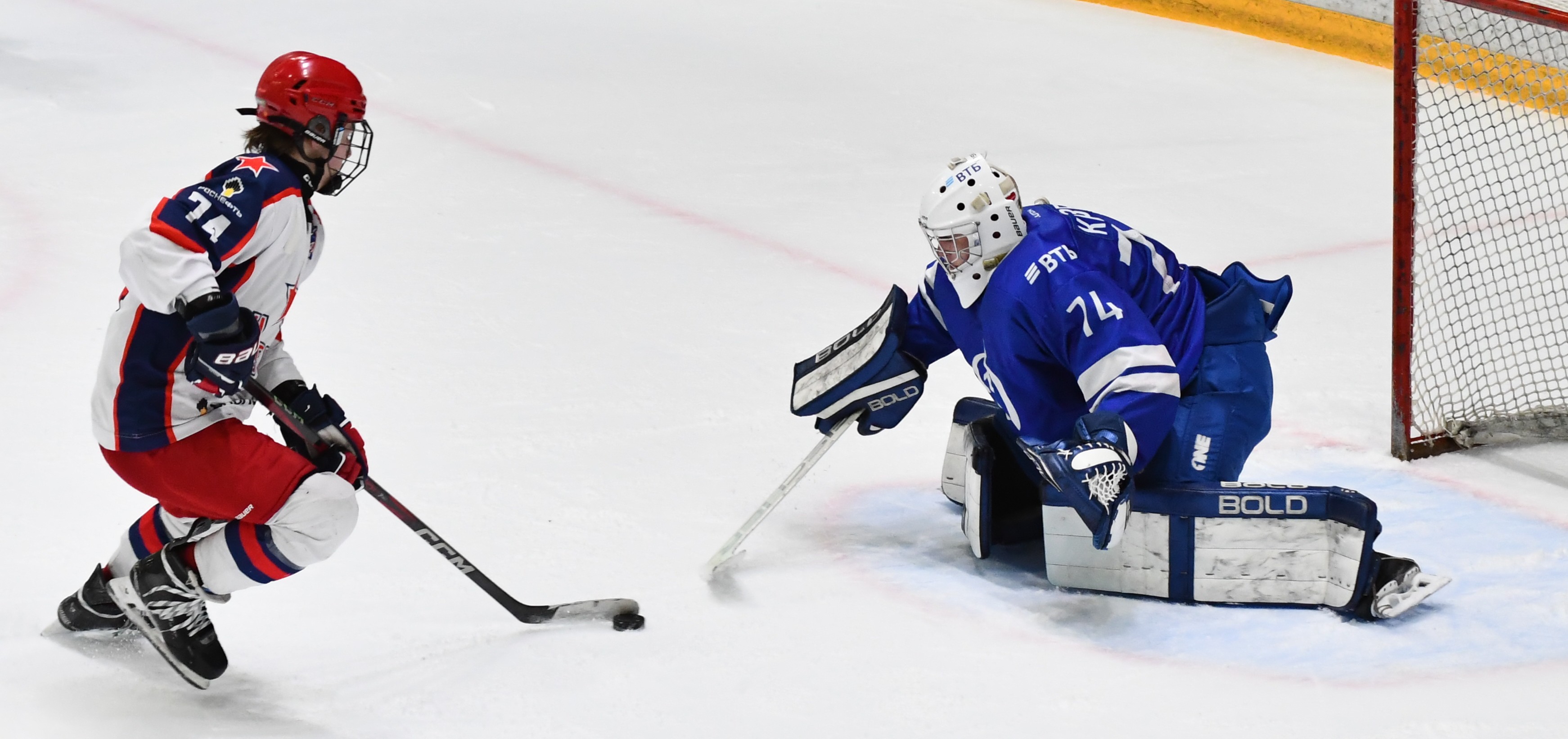 Фото: Динамо - ЦСКА, юниоры. Второй матч финала плей-офф