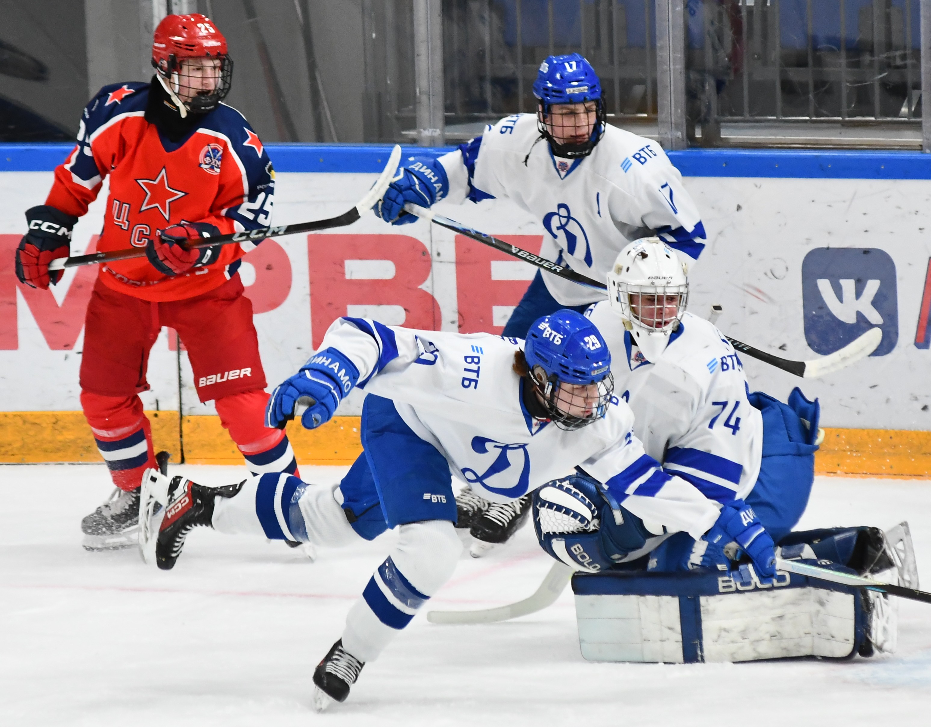 Фото: ЦСКА - Динамо, юниоры. Третий матч финала плей-офф