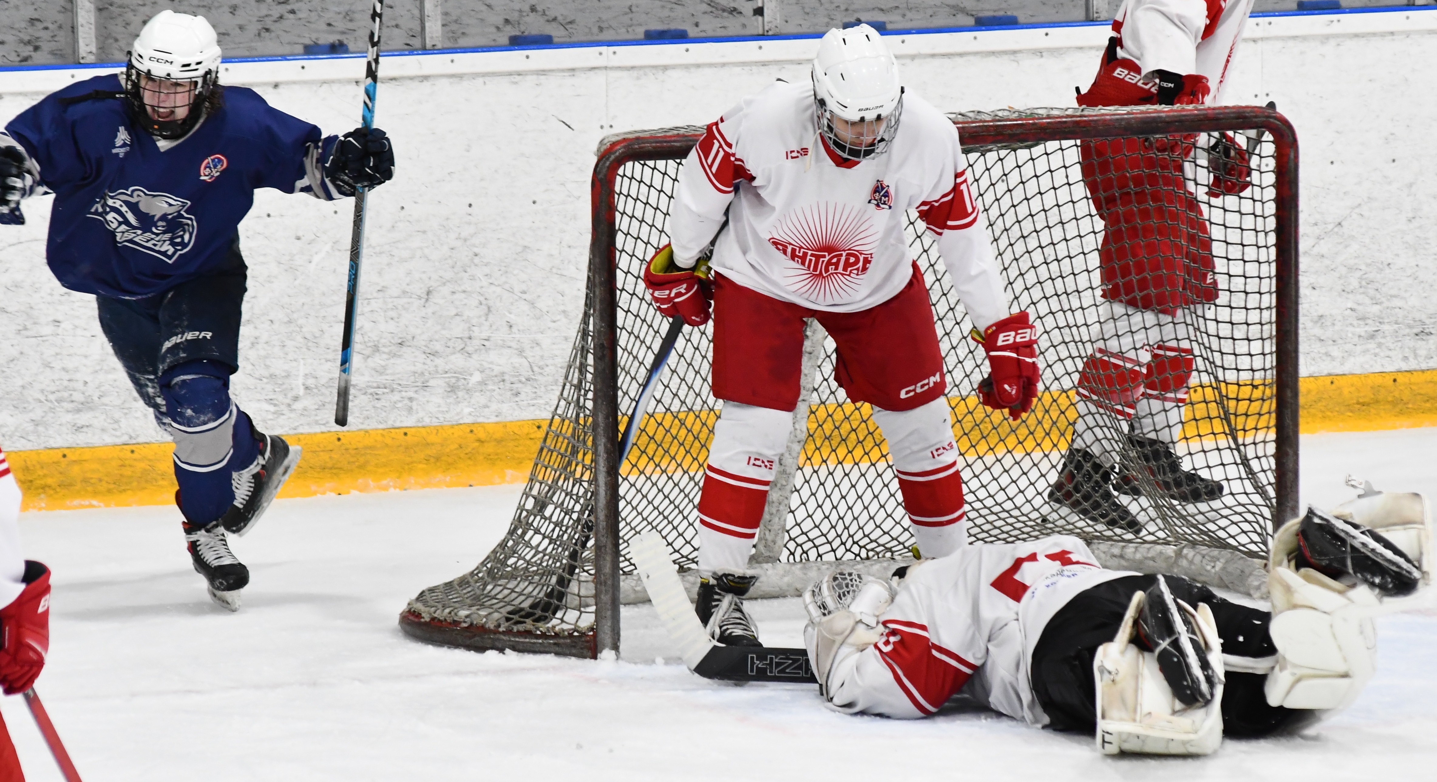 Фото: Белые медведи - Янтарь 2010, второй финальный матч плей-офф