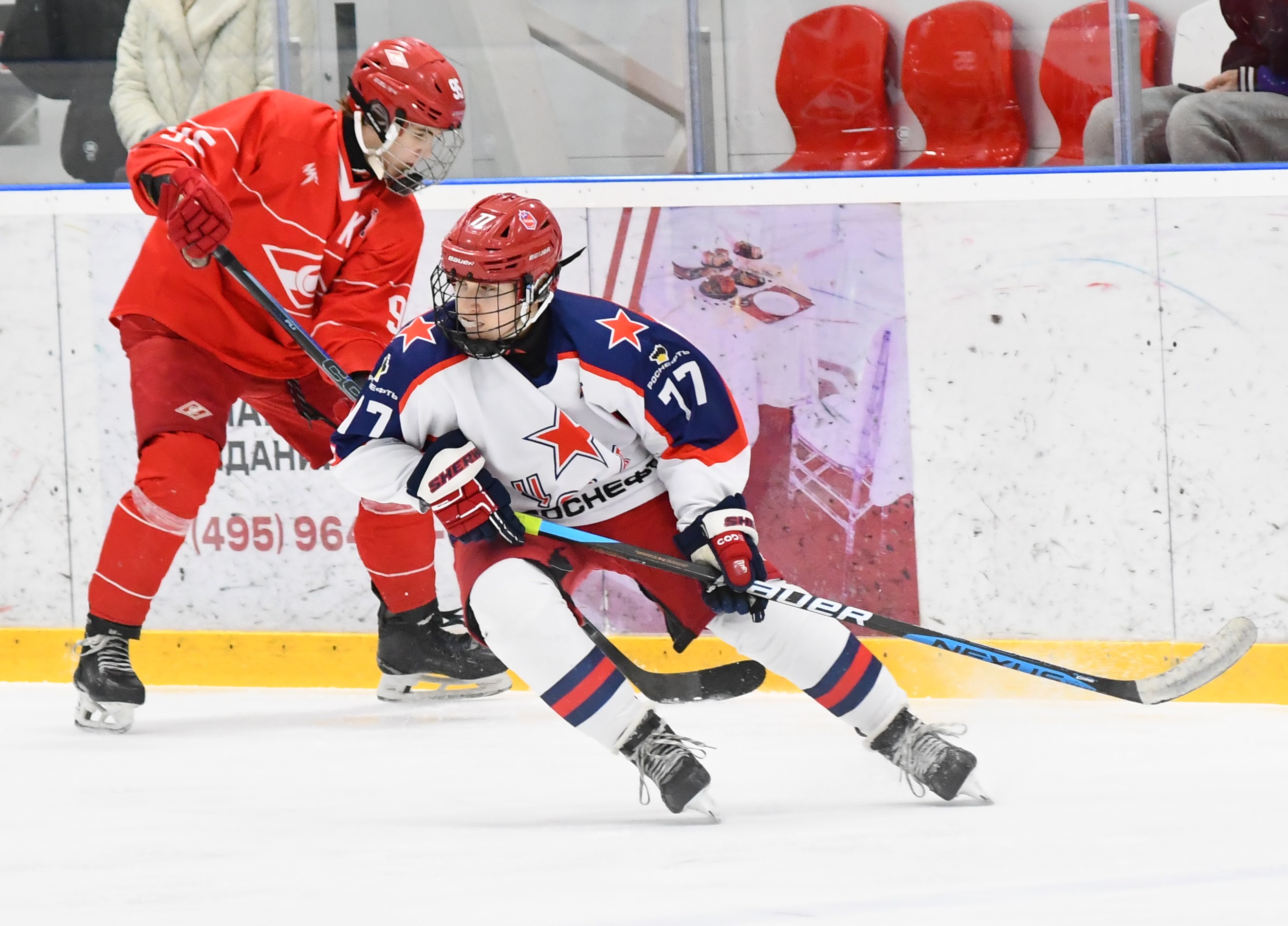 Фото: Спартак - ЦСКА 2012, третий матч финала плей-офф 