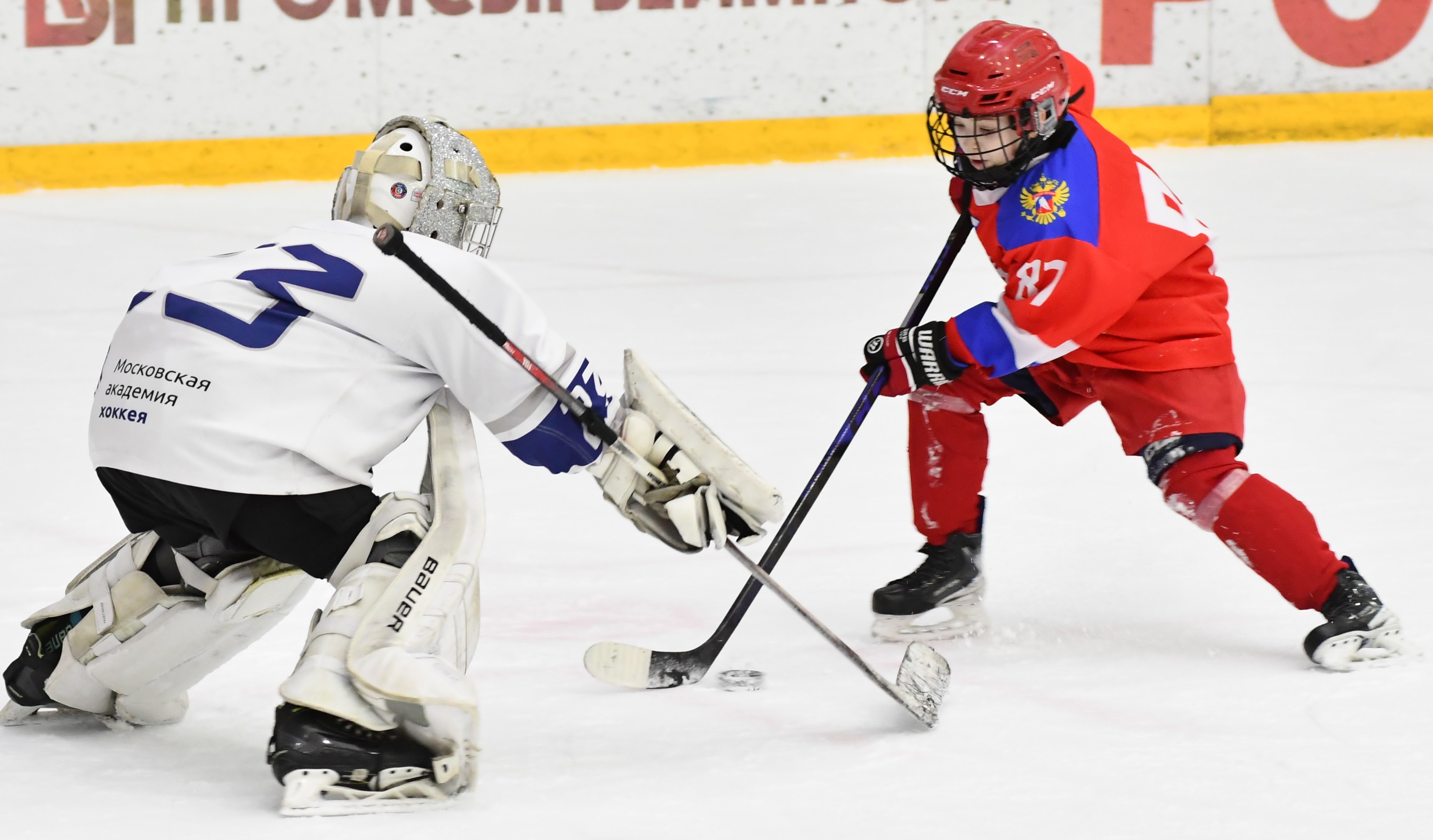 Фото: Красная Машина Юниор - Белые медведи 2016, переходный матч