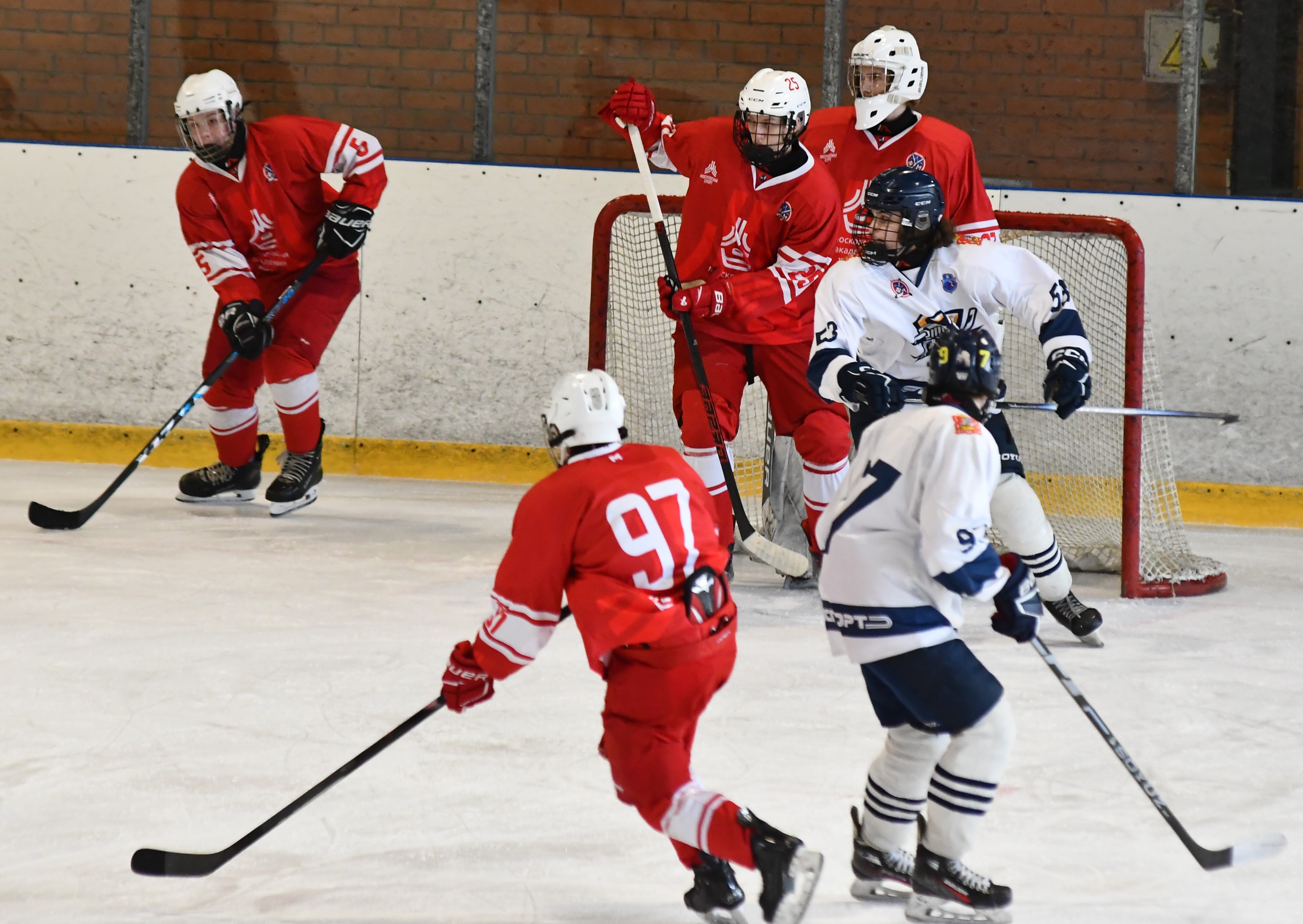 Фото: Московская академия хоккея - Академия Атлант 2011, переходный матч