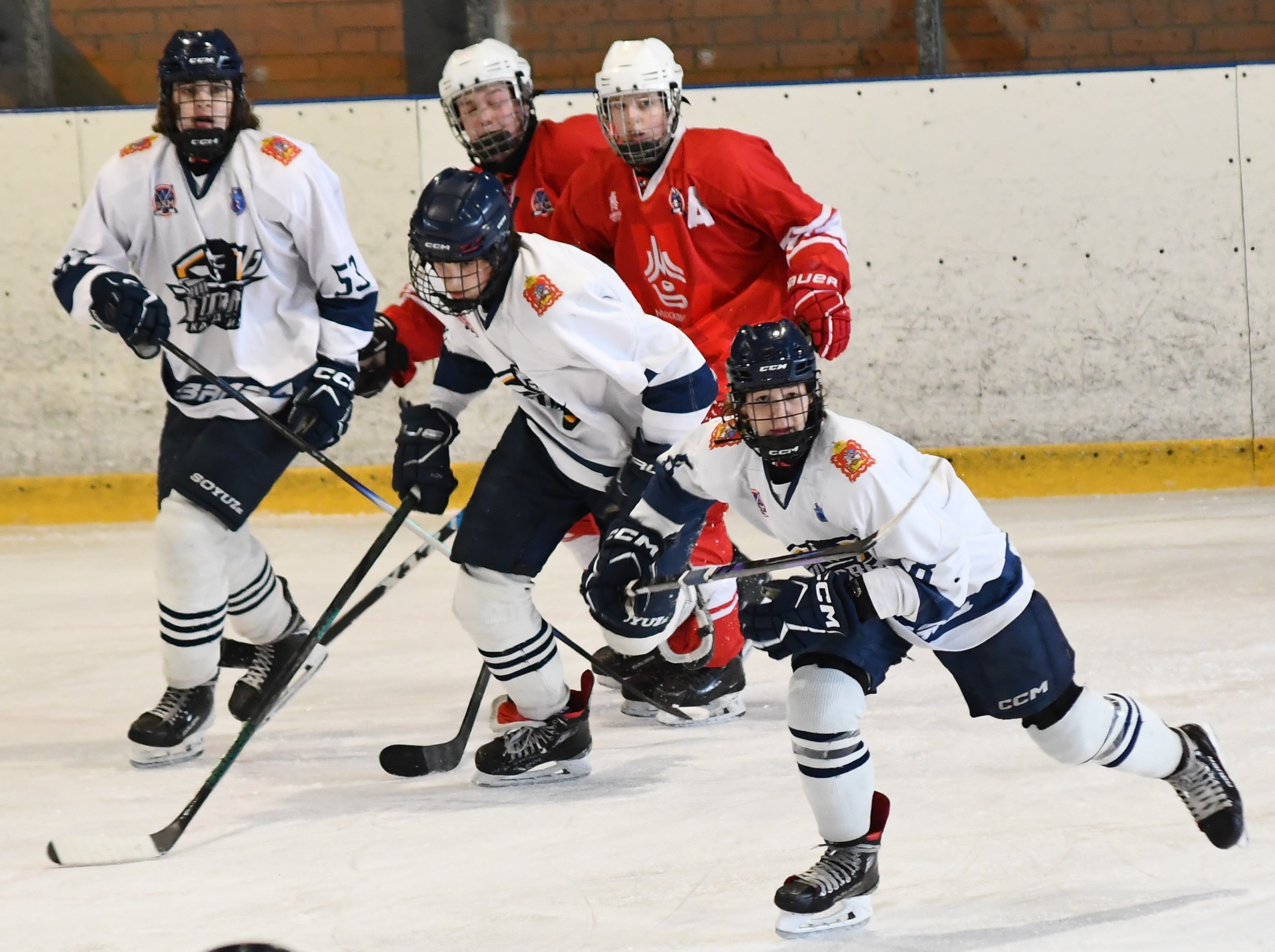 Фото: Московская академия хоккея - Академия Атлант 2011, переходный матч