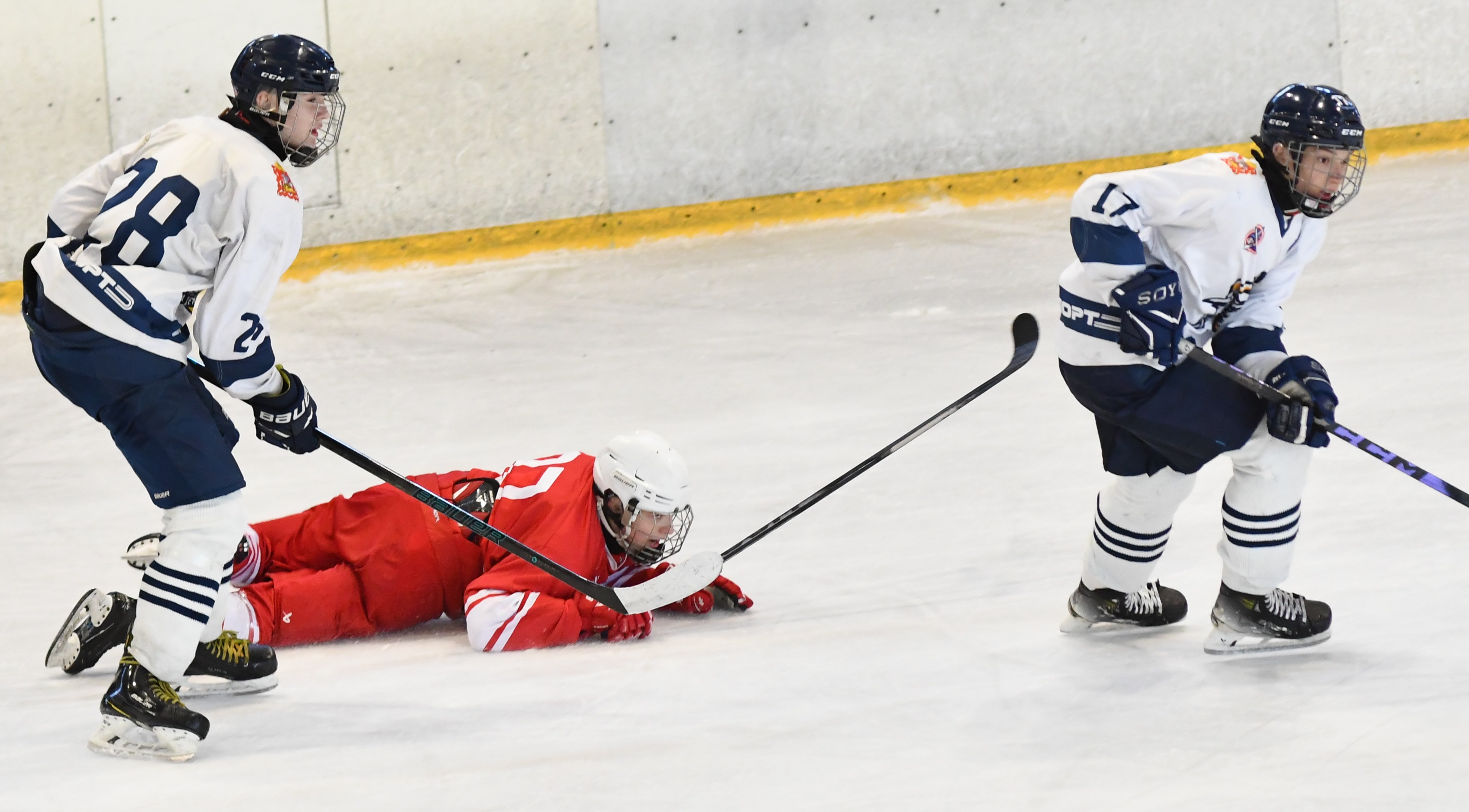Фото: Московская академия хоккея - Академия Атлант 2011, переходный матч