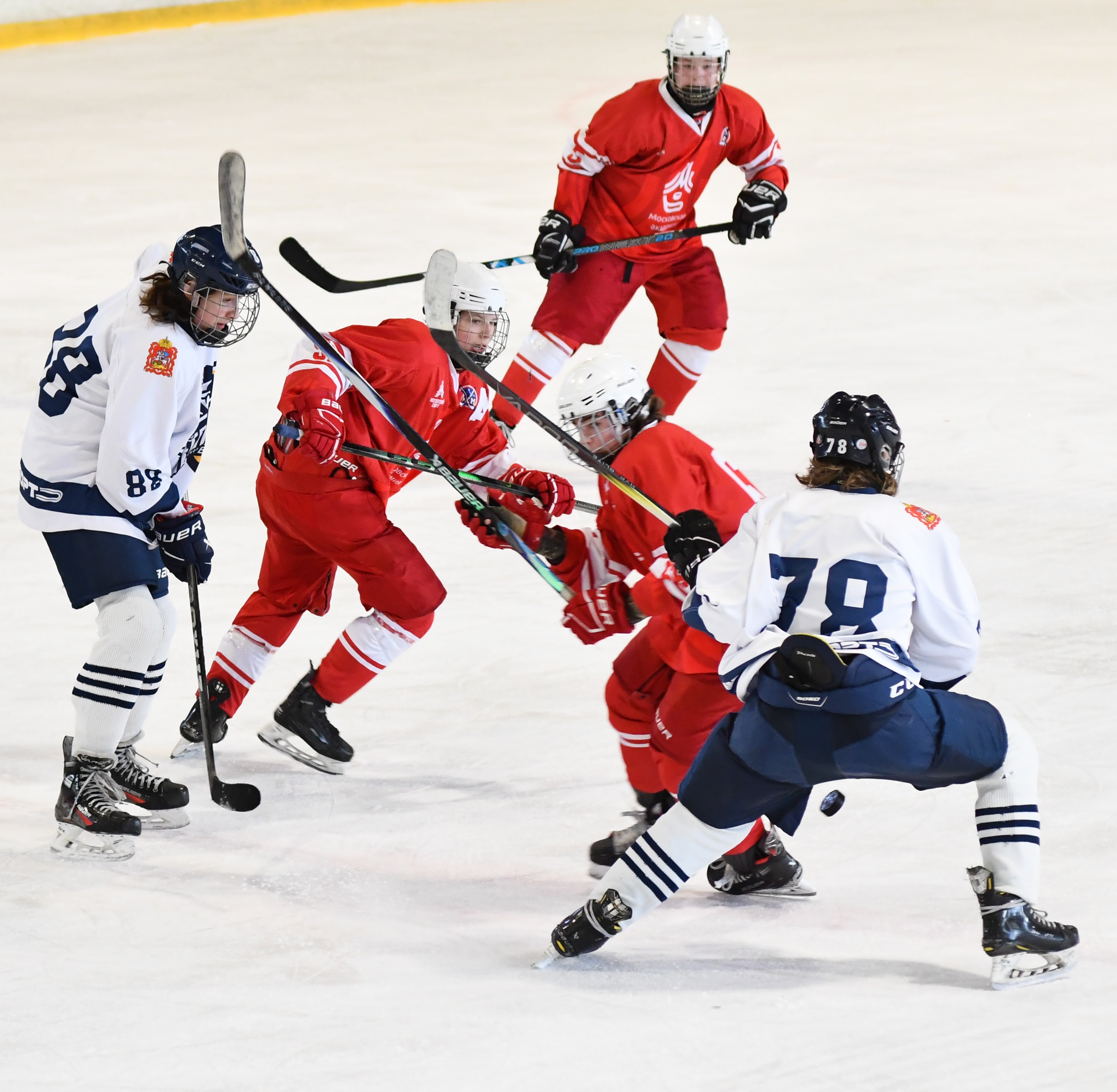Фото: Московская академия хоккея - Академия Атлант 2011, переходный матч