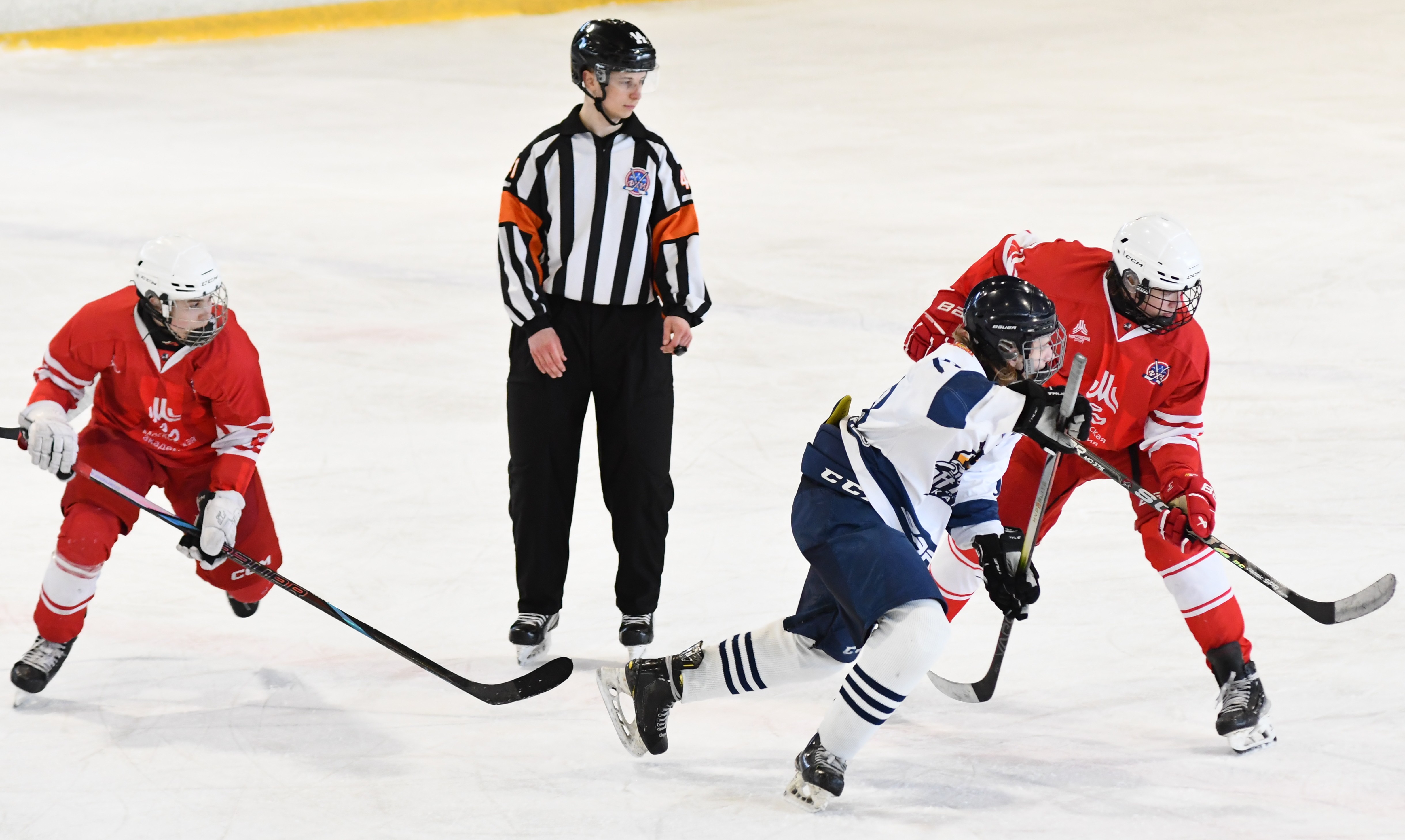 Фото: Московская академия хоккея - Академия Атлант 2011, переходный матч