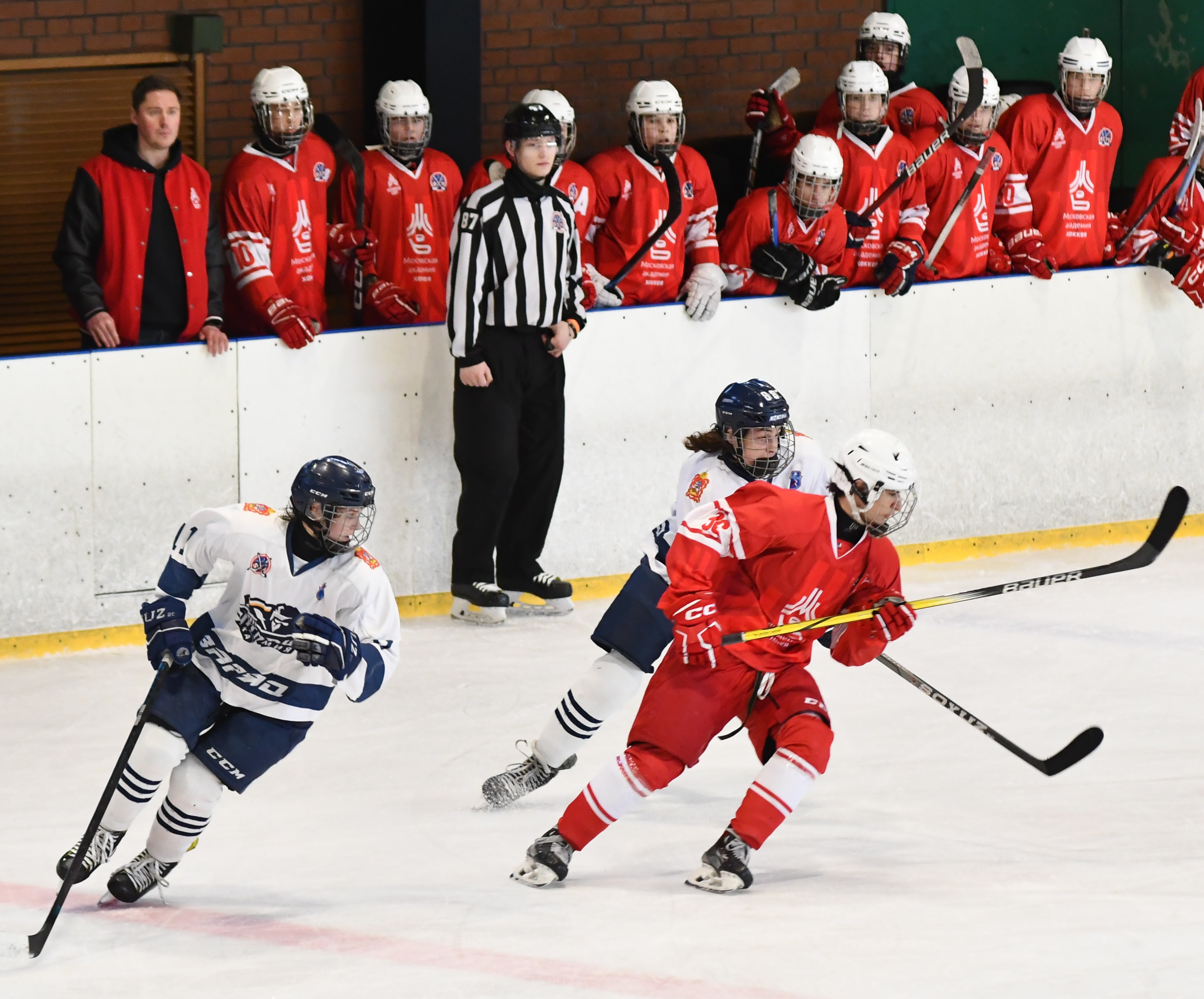 Фото: Московская академия хоккея - Академия Атлант 2011, переходный матч