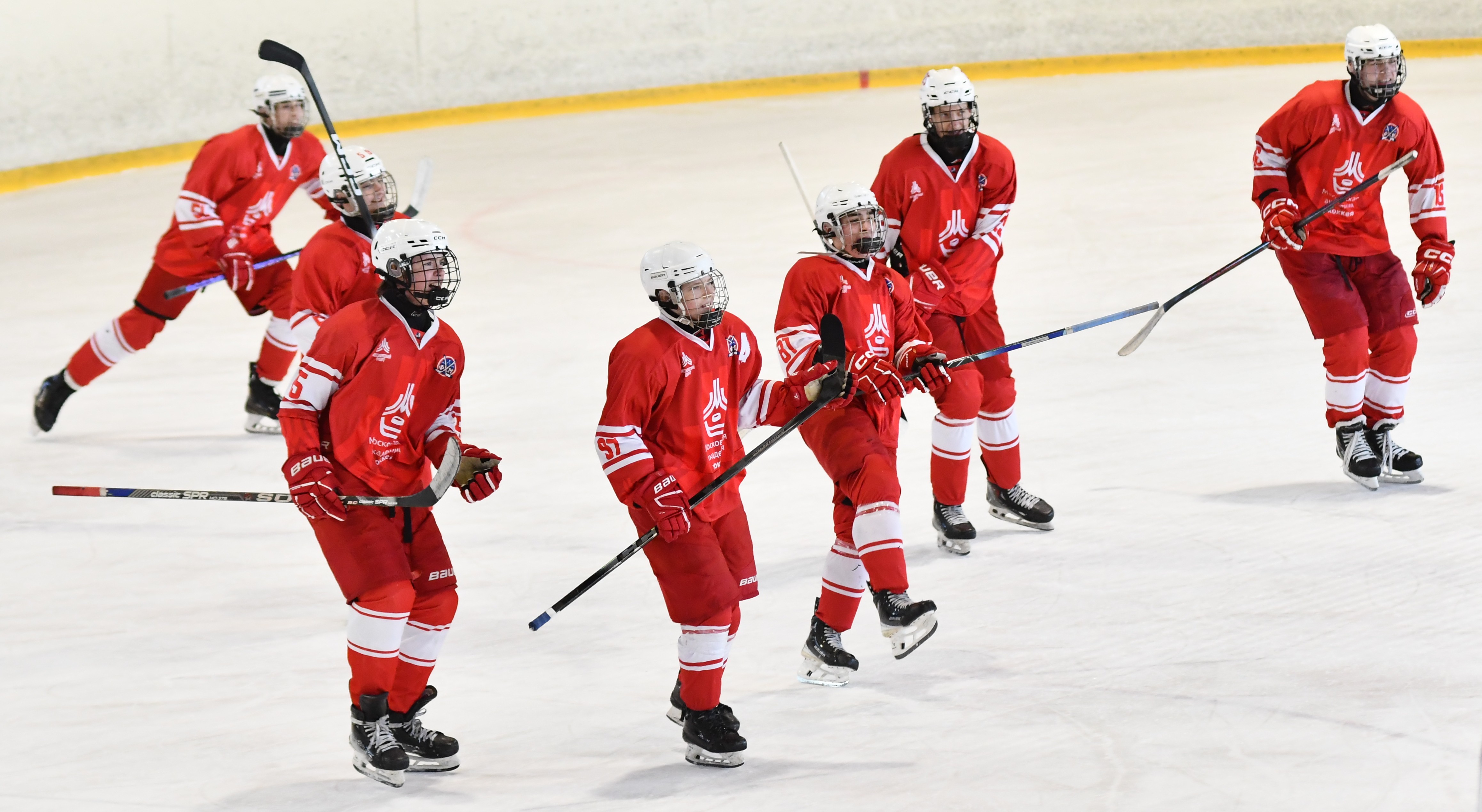 Фото: Московская академия хоккея - Академия Атлант 2011, переходный матч
