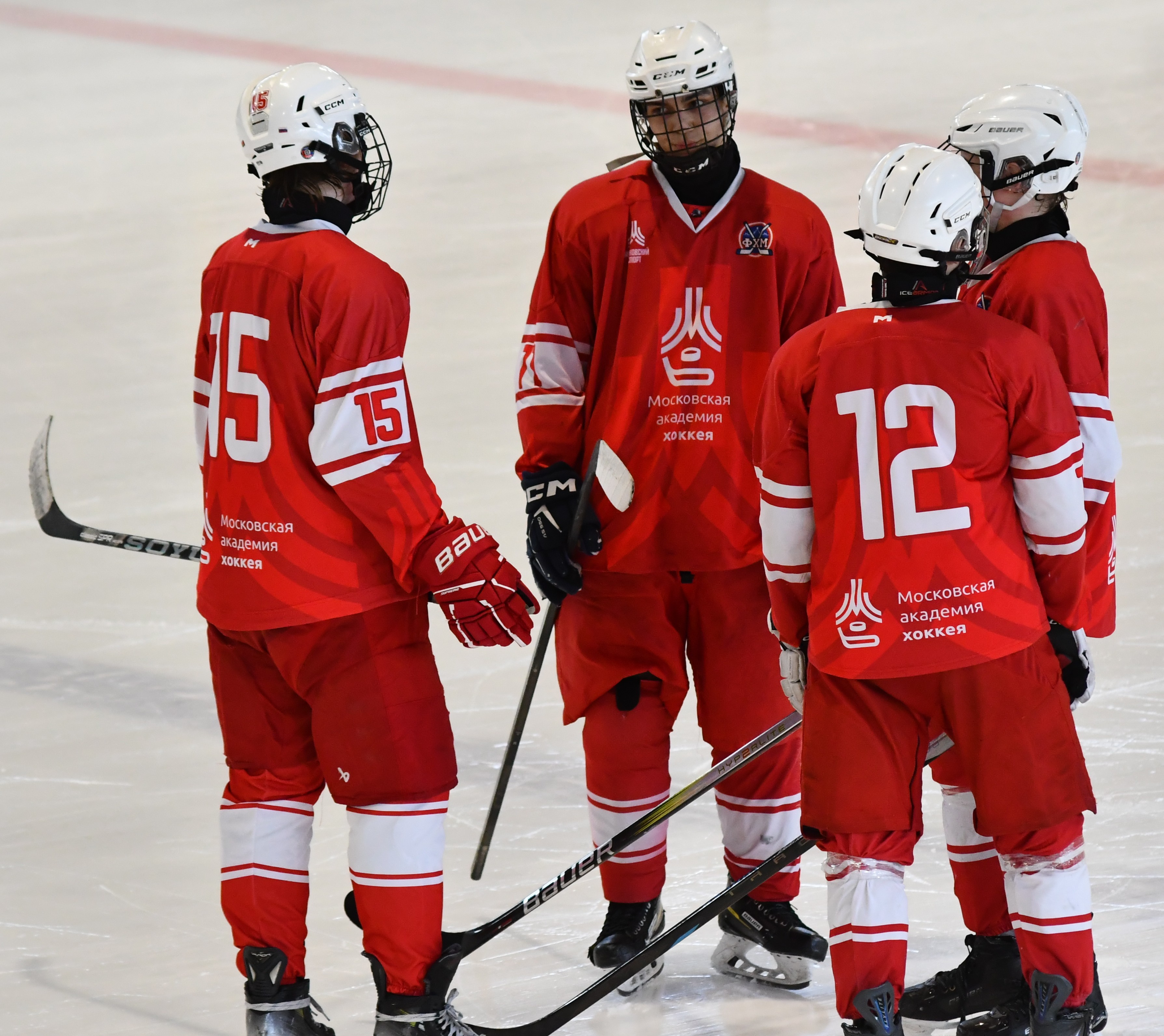 Фото: Московская академия хоккея - Академия Атлант 2011, переходный матч