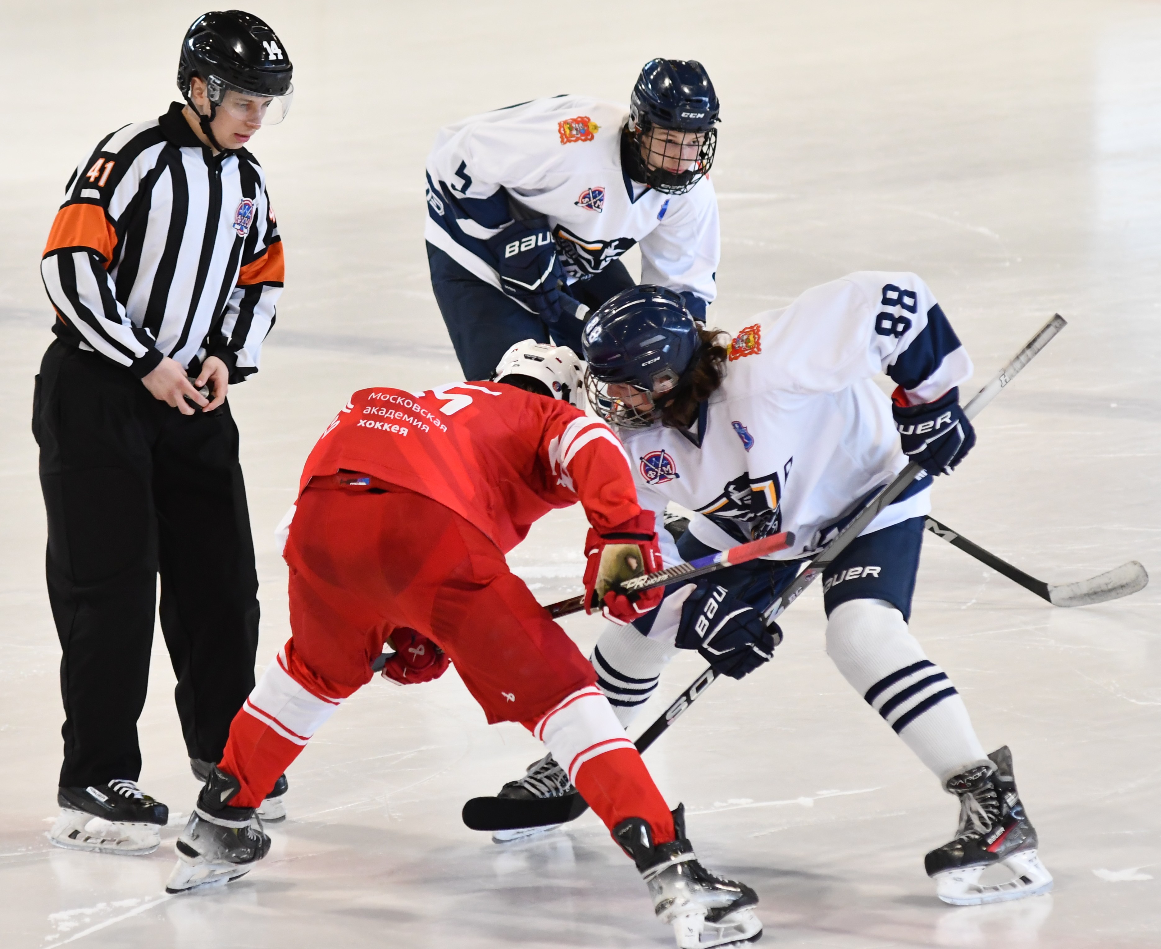 Фото: Московская академия хоккея - Академия Атлант 2011, переходный матч