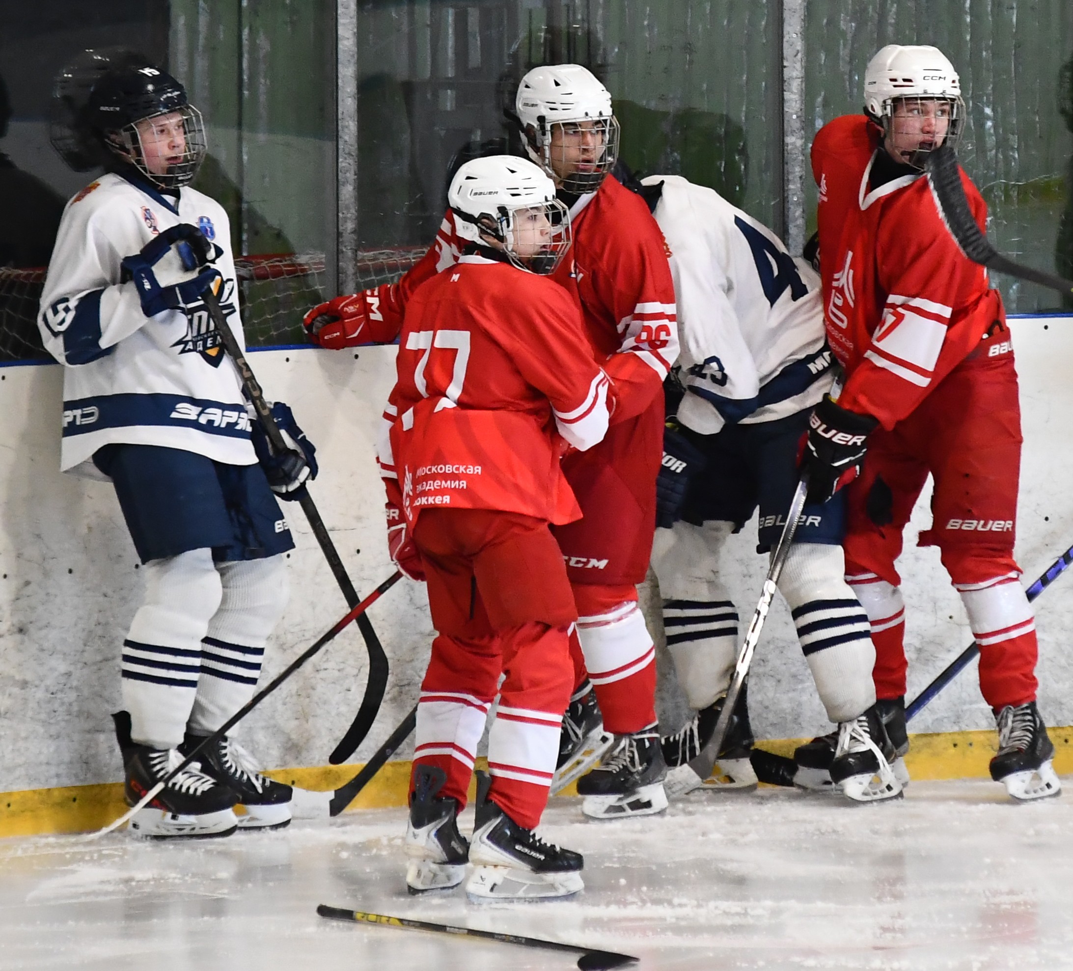 Фото: Московская академия хоккея - Академия Атлант 2011, переходный матч
