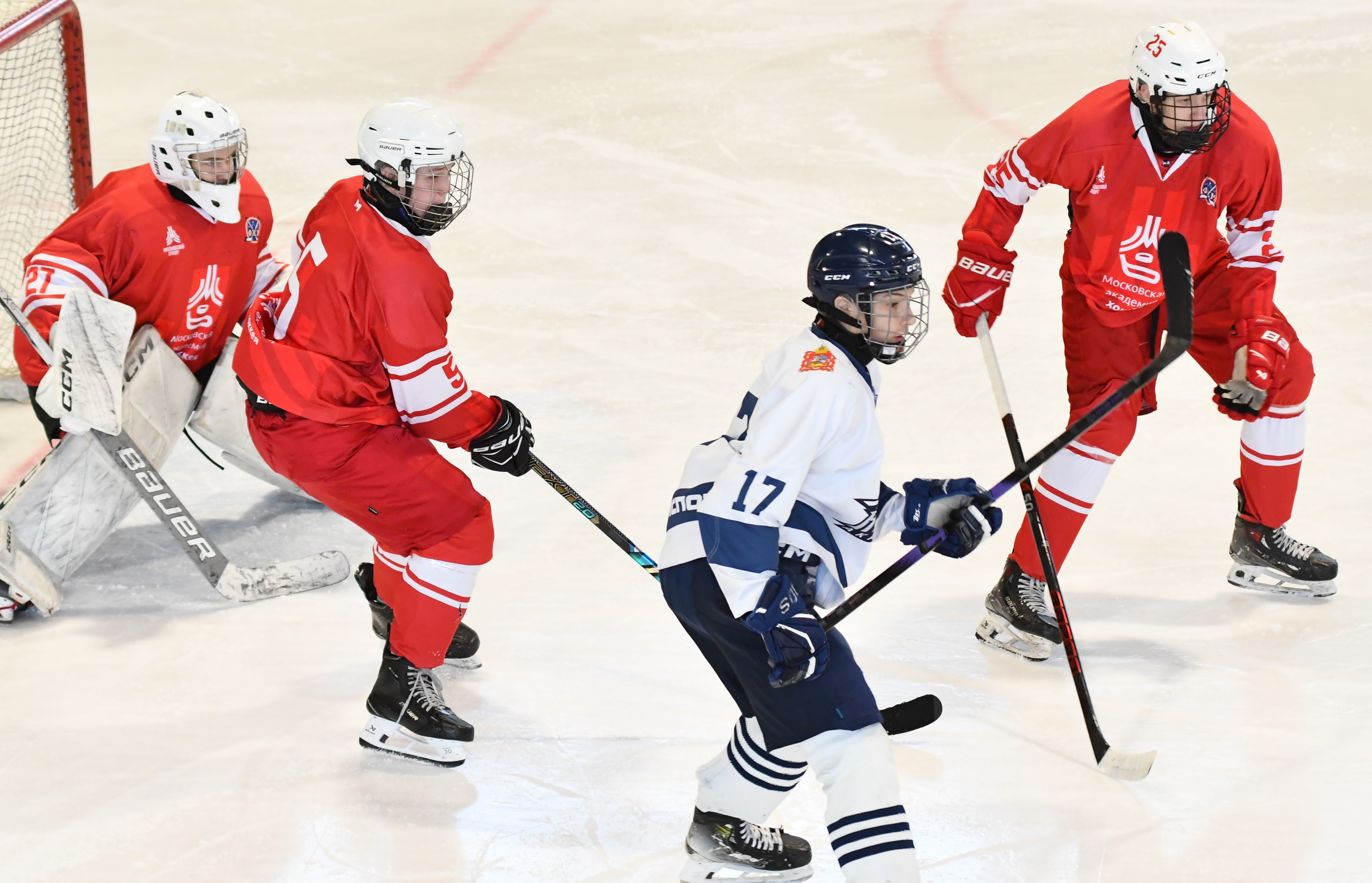 Фото: Московская академия хоккея - Академия Атлант 2011, переходный матч