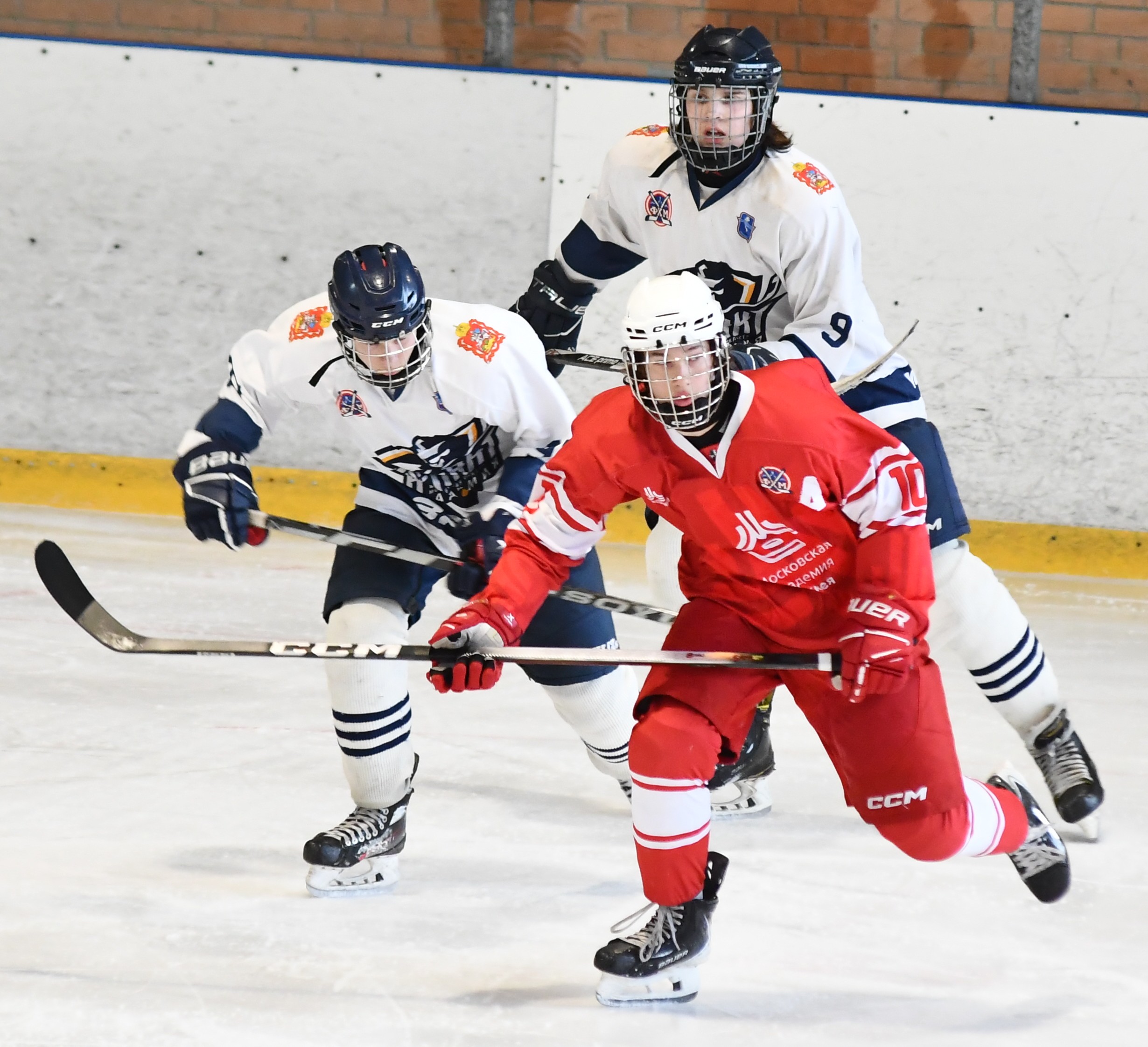Фото: Московская академия хоккея - Академия Атлант 2011, переходный матч