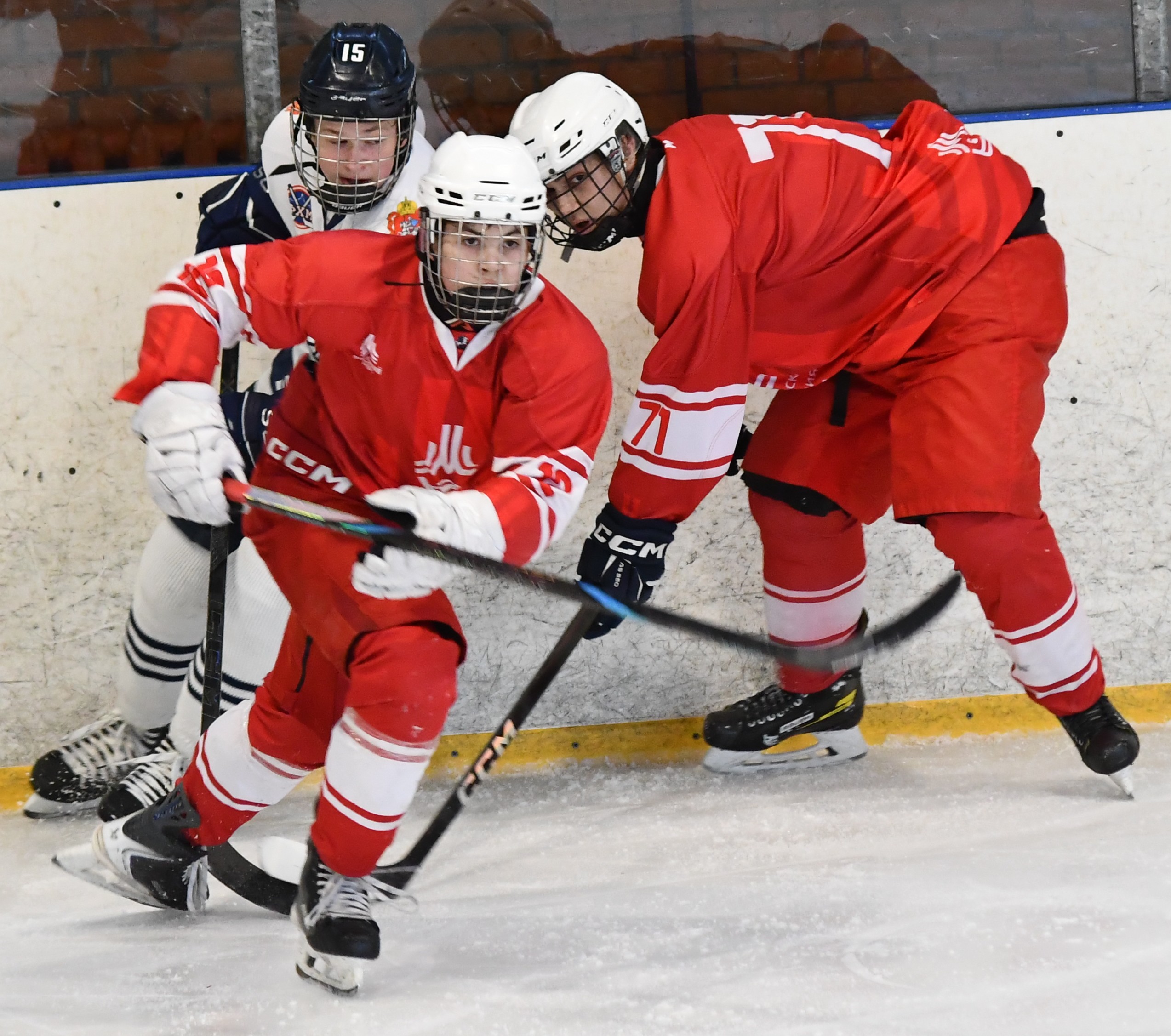 Фото: Московская академия хоккея - Академия Атлант 2011, переходный матч
