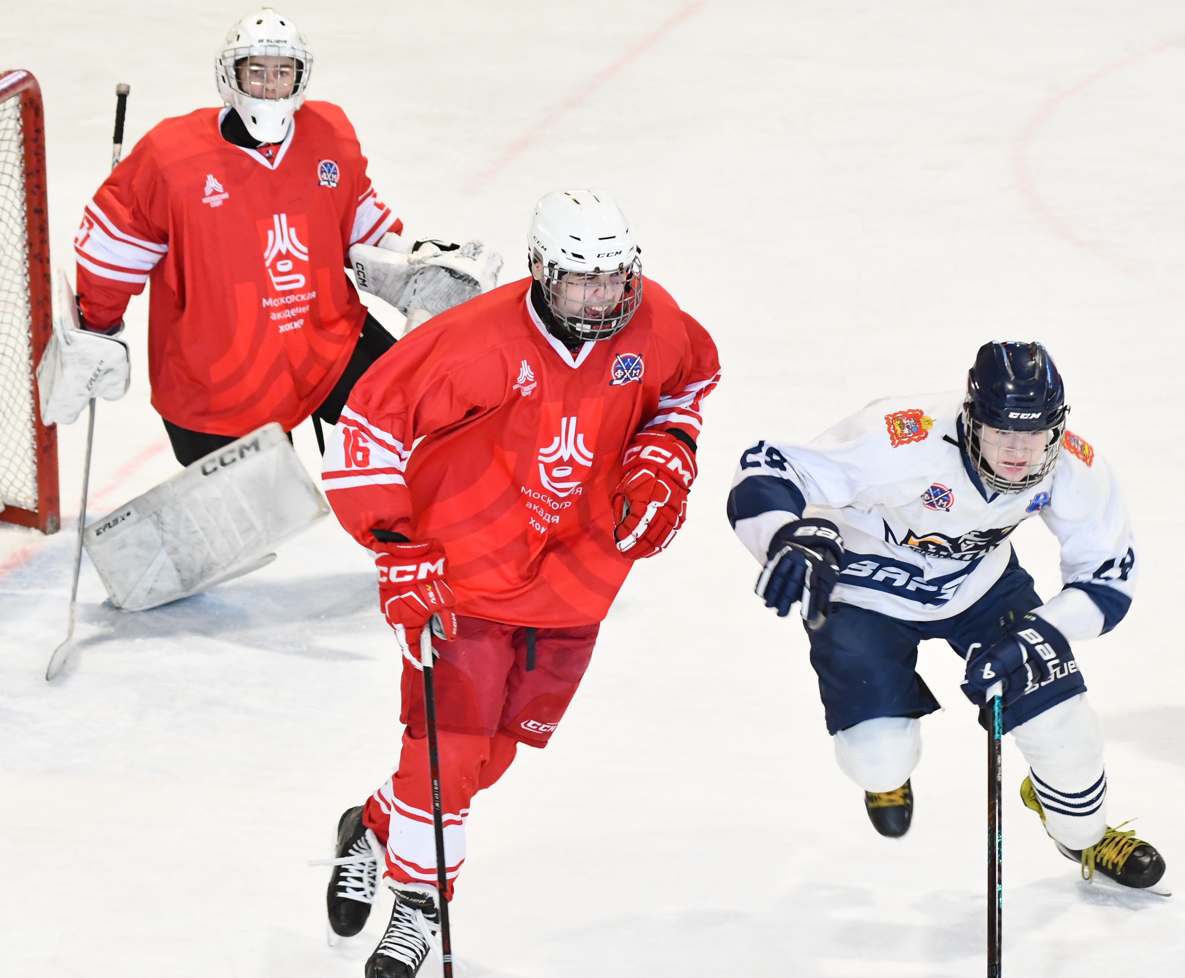 Фото: Московская академия хоккея - Академия Атлант 2011, переходный матч
