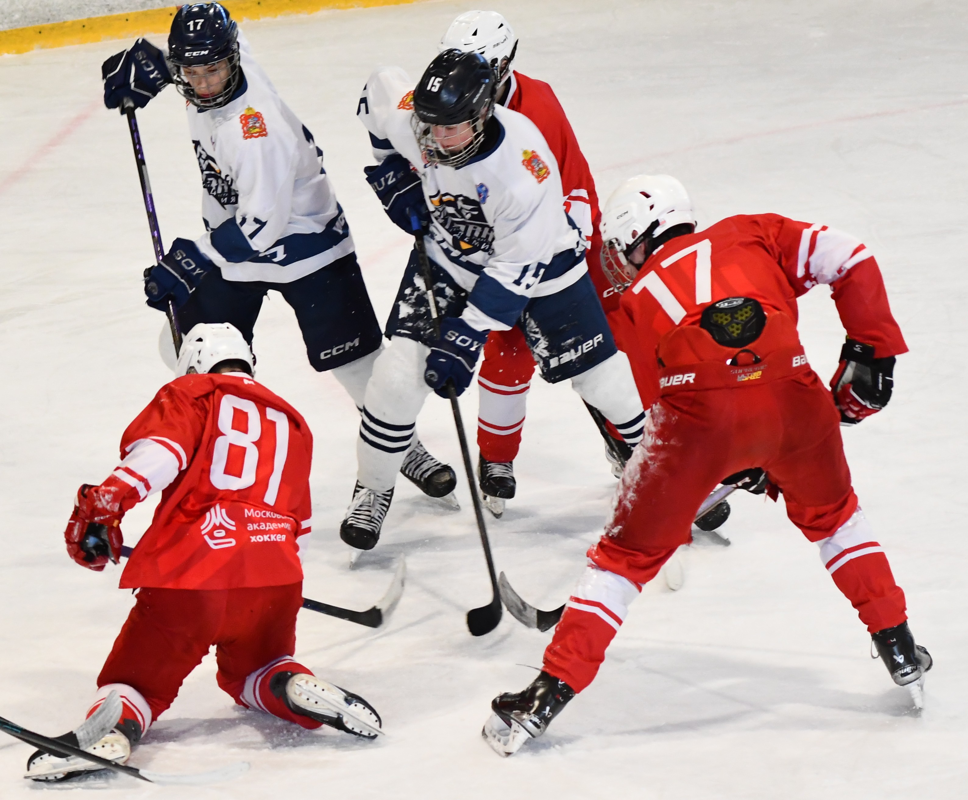 Фото: Московская академия хоккея - Академия Атлант 2011, переходный матч