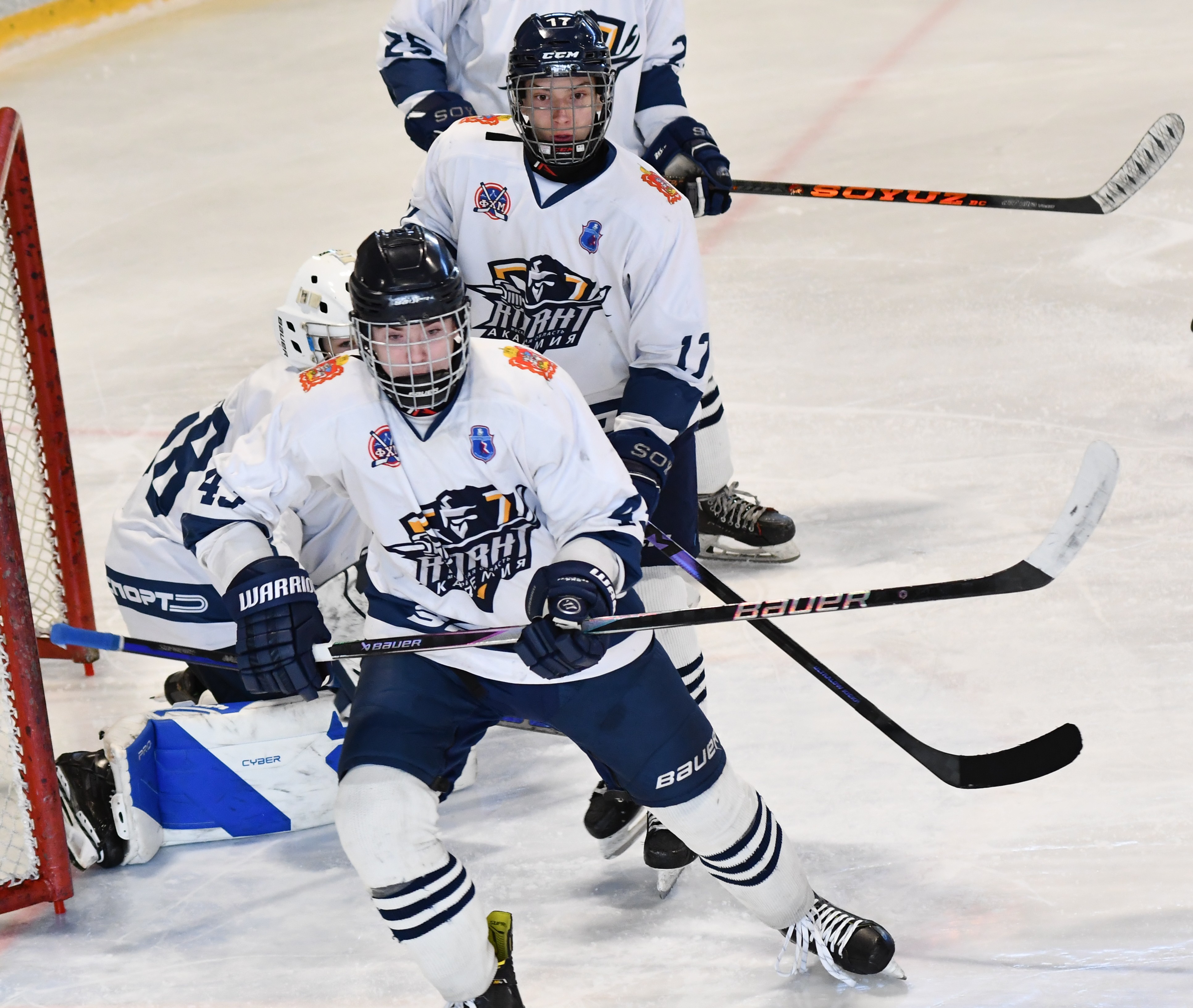 Фото: Московская академия хоккея - Академия Атлант 2011, переходный матч