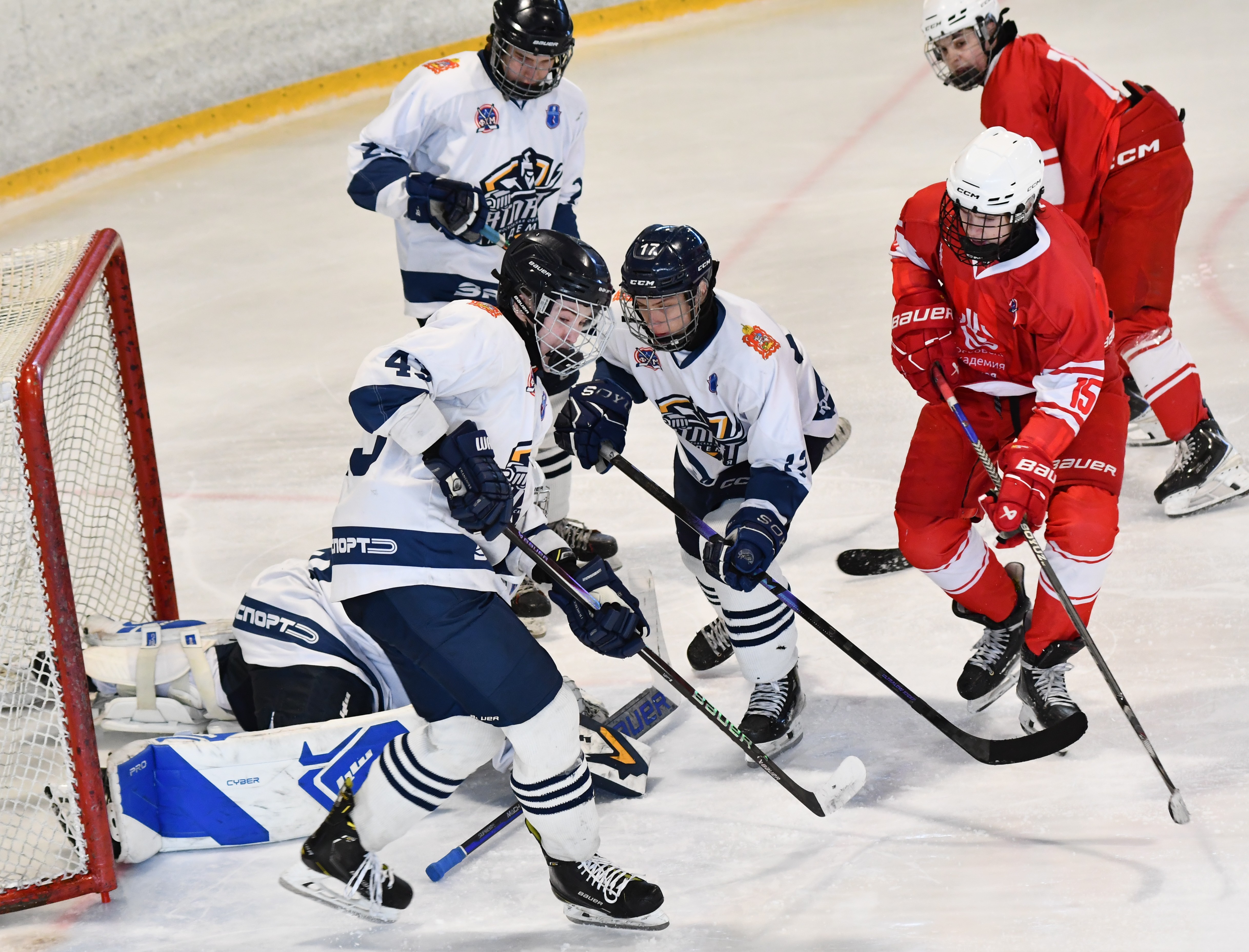 Фото: Московская академия хоккея - Академия Атлант 2011, переходный матч