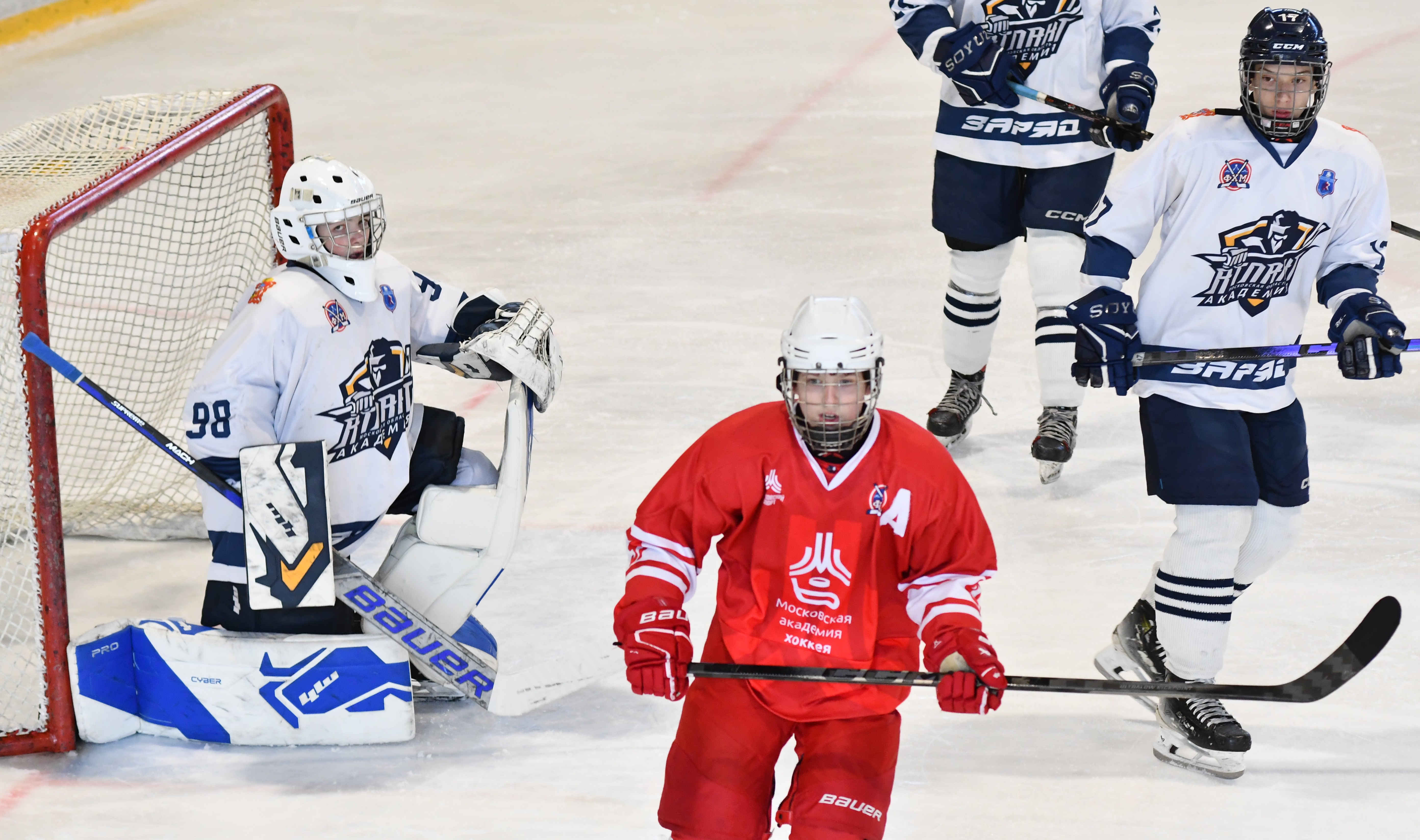 Фото: Московская академия хоккея - Академия Атлант 2011, переходный матч