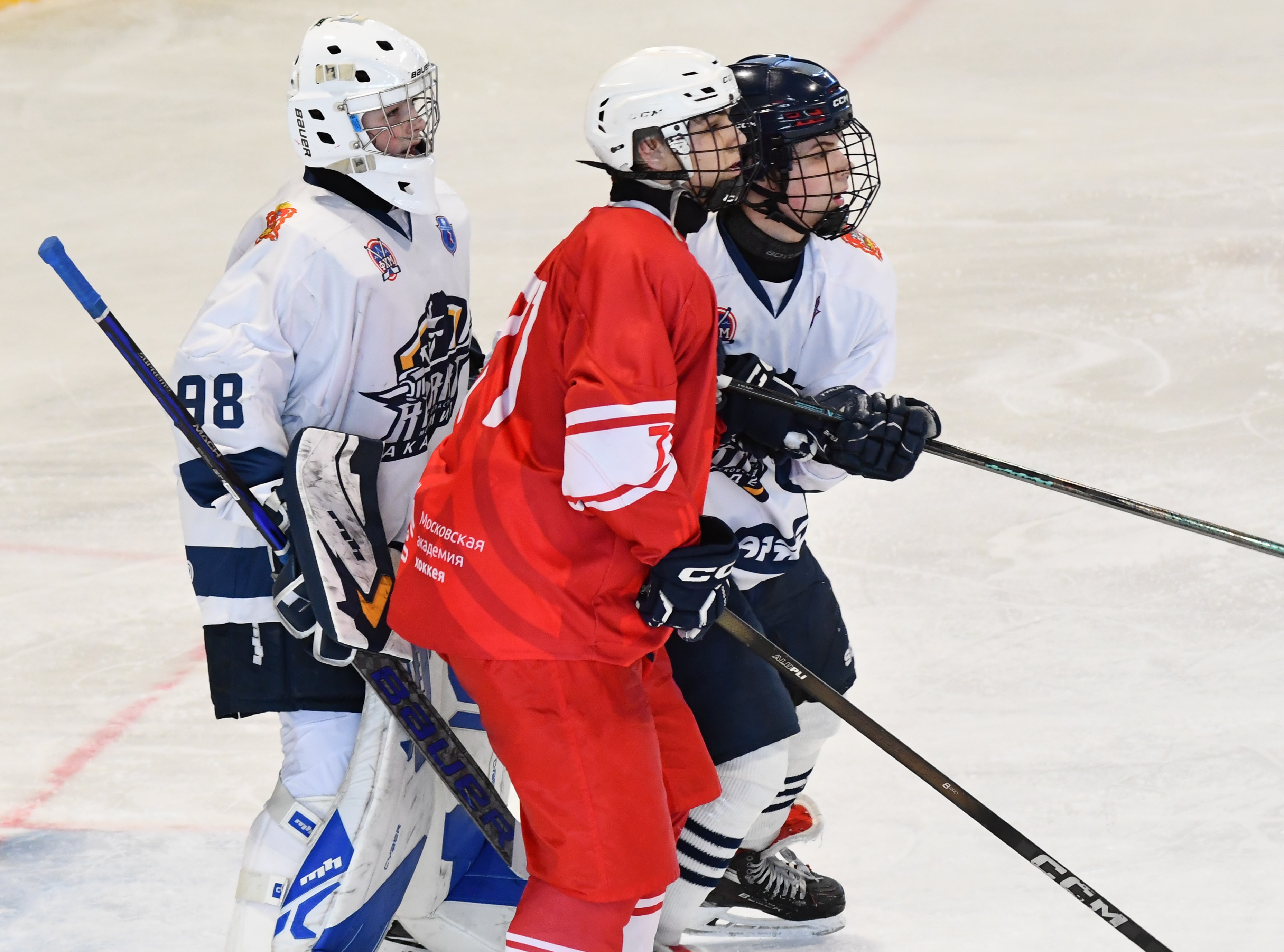 Фото: Московская академия хоккея - Академия Атлант 2011, переходный матч
