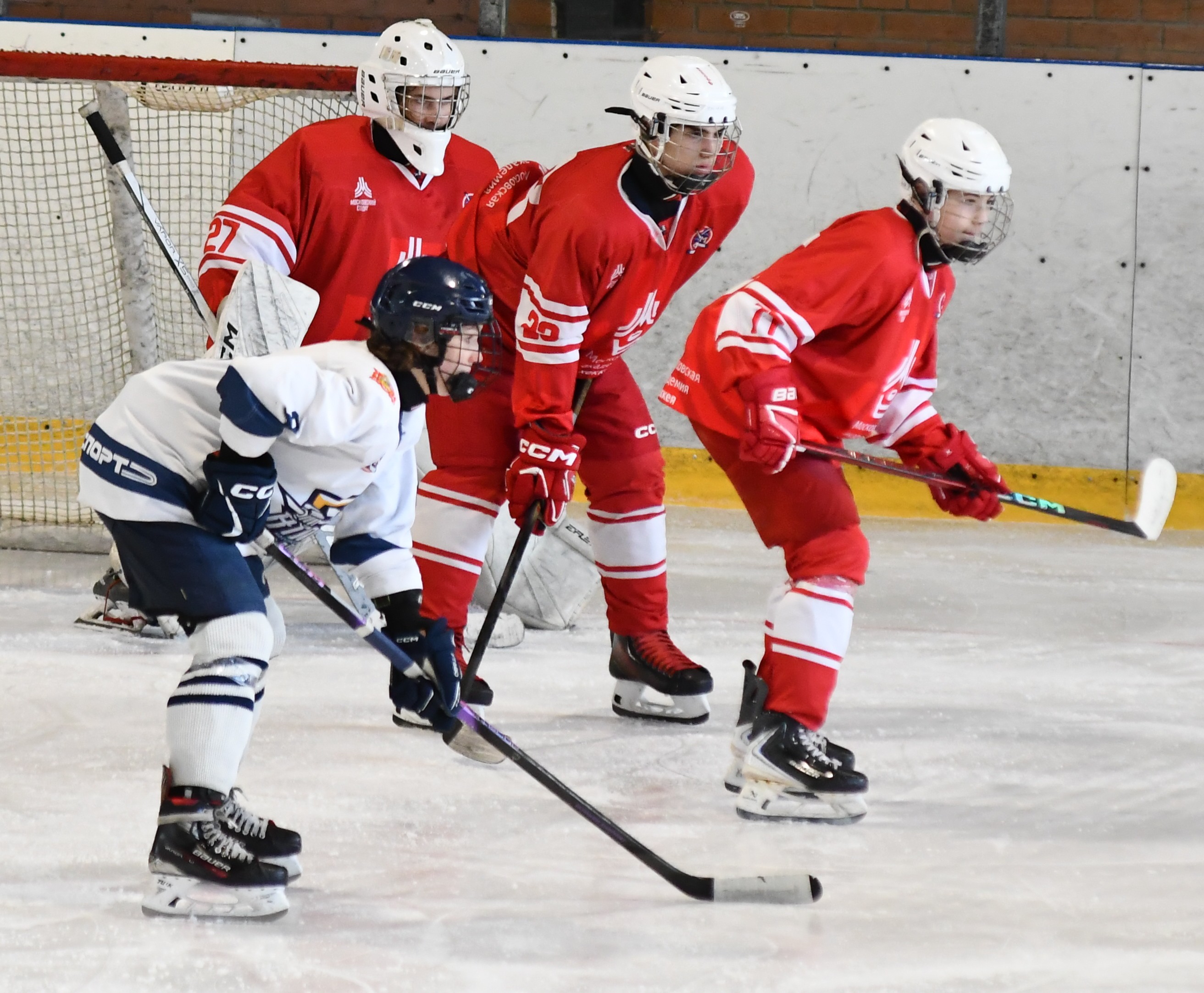 Фото: Московская академия хоккея - Академия Атлант 2011, переходный матч