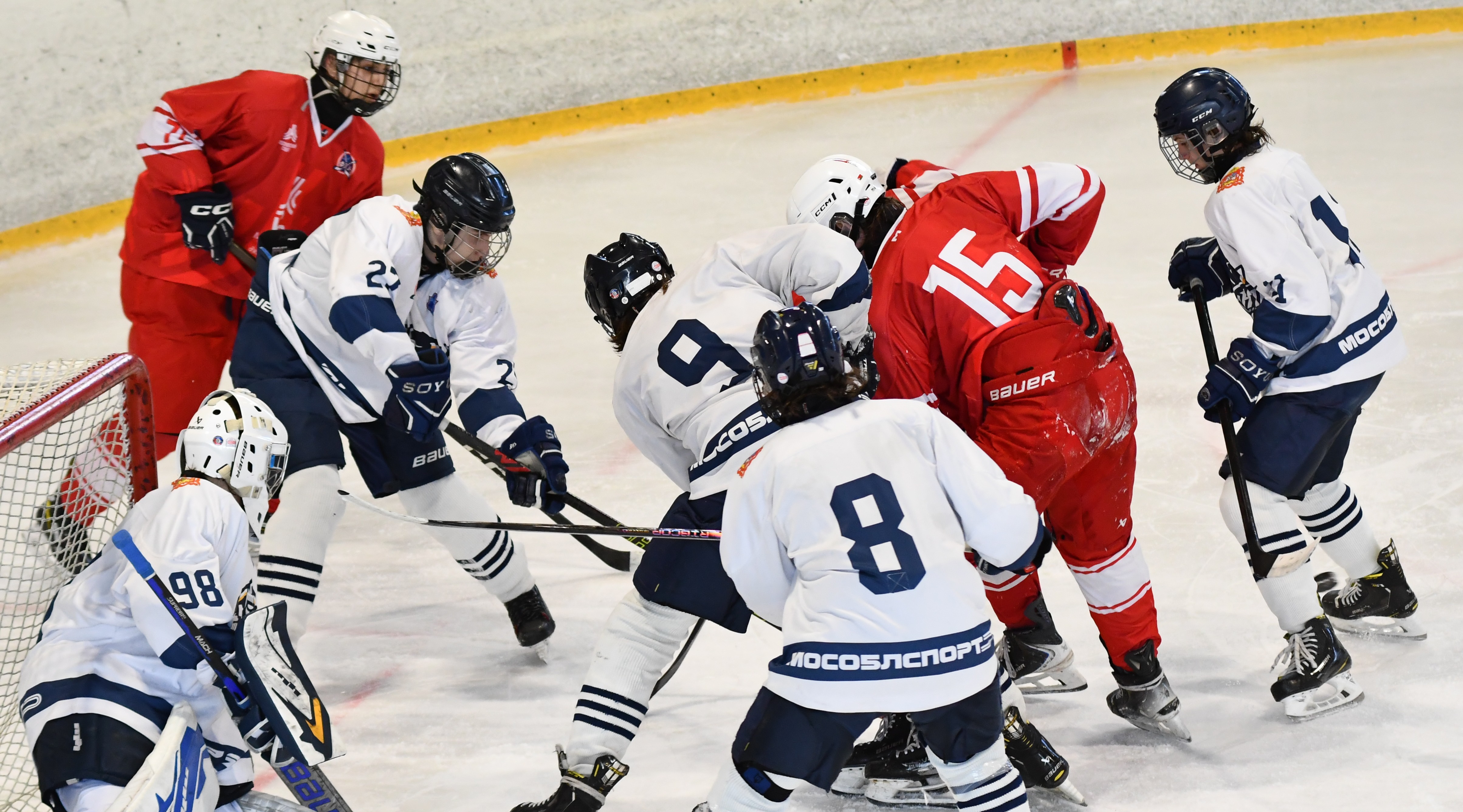 Фото: Московская академия хоккея - Академия Атлант 2011, переходный матч