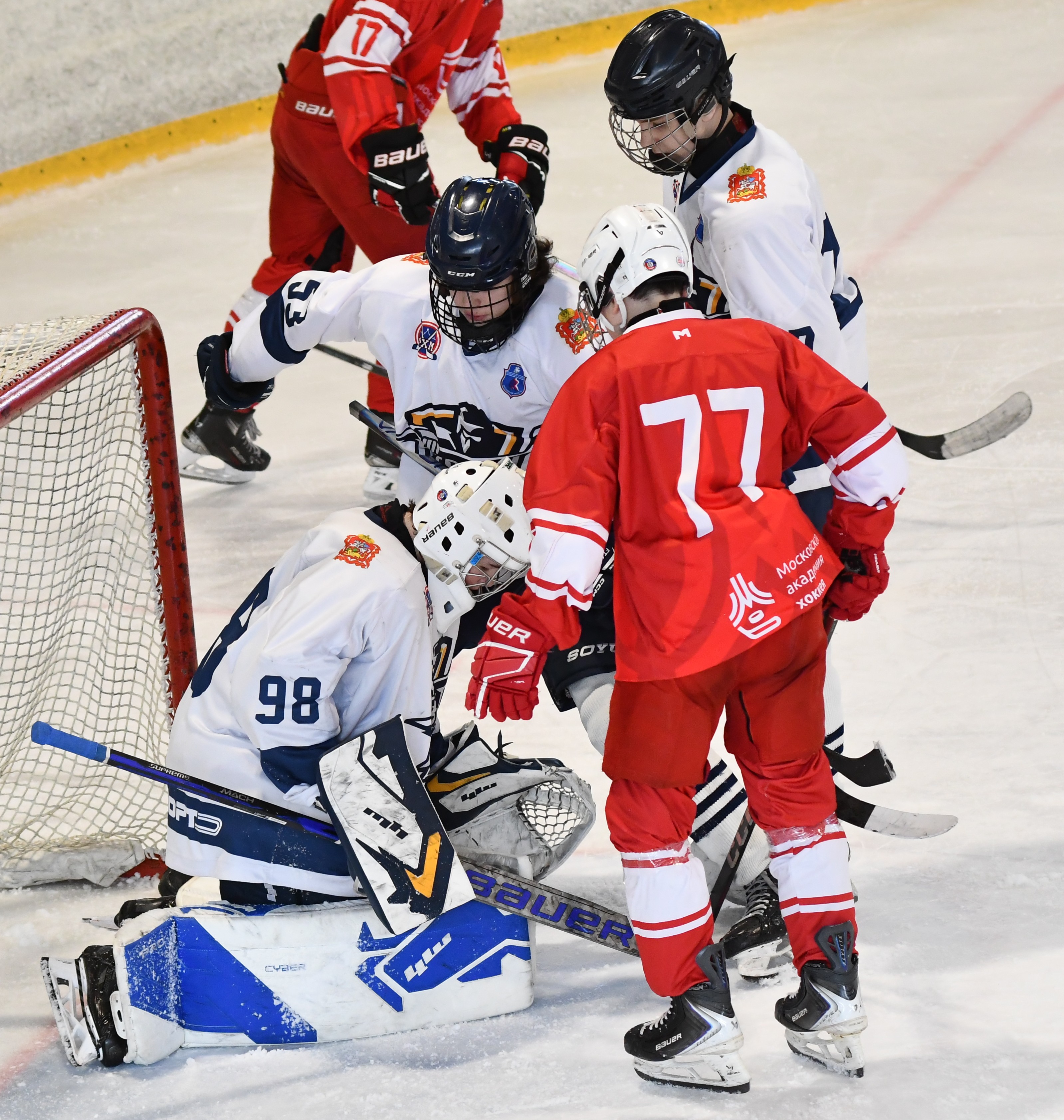 Фото: Московская академия хоккея - Академия Атлант 2011, переходный матч