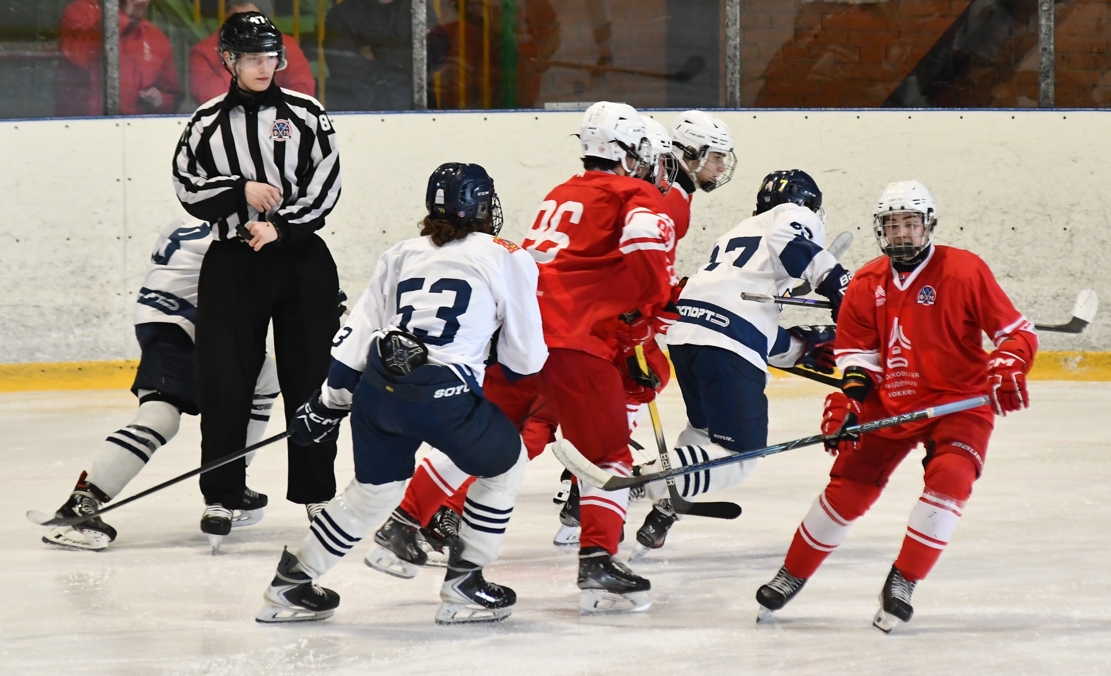 Фото: Московская академия хоккея - Академия Атлант 2011, переходный матч