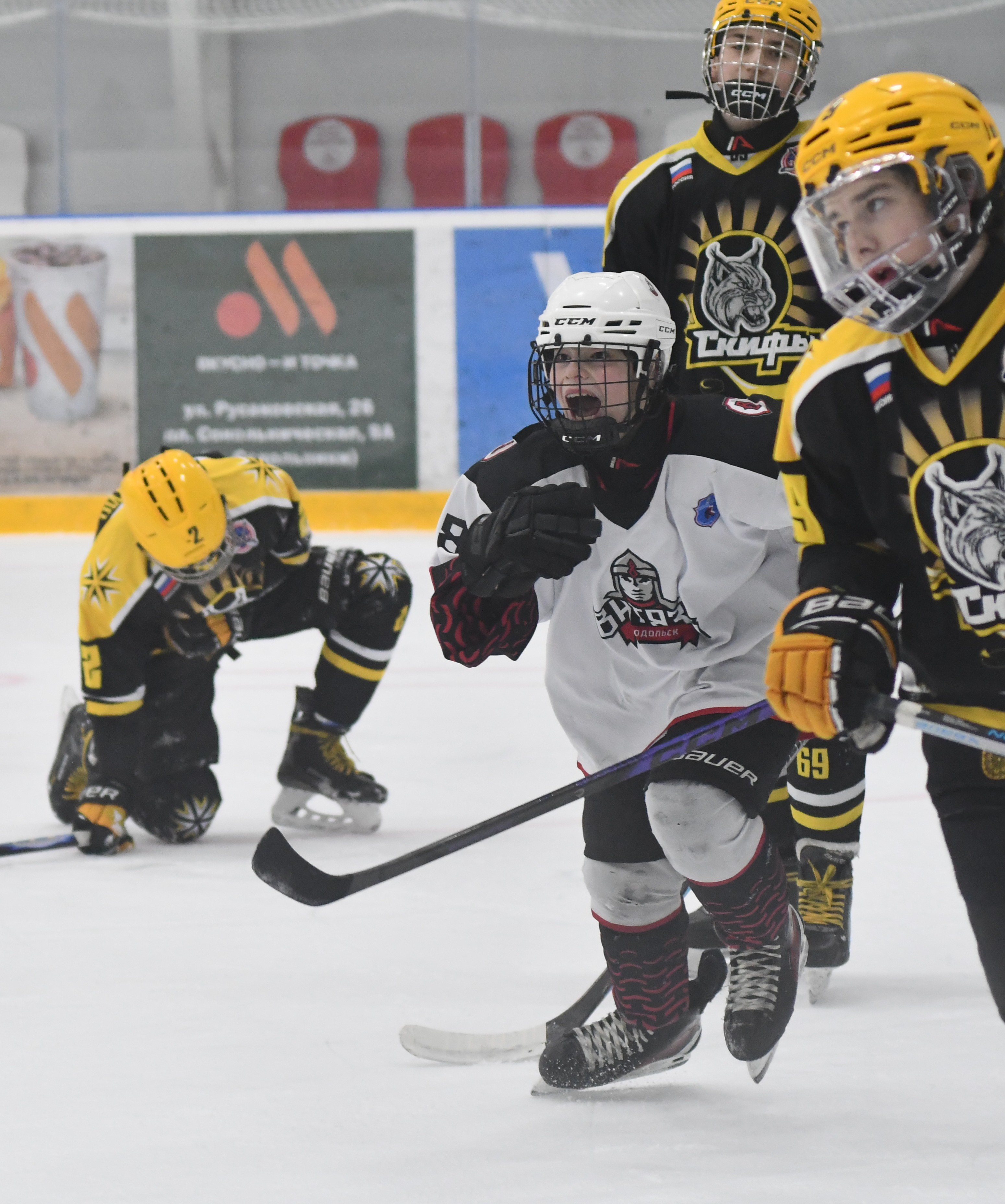 Фото: ХК Скифы - Витязь (Подольск) 2013, переходный матч
