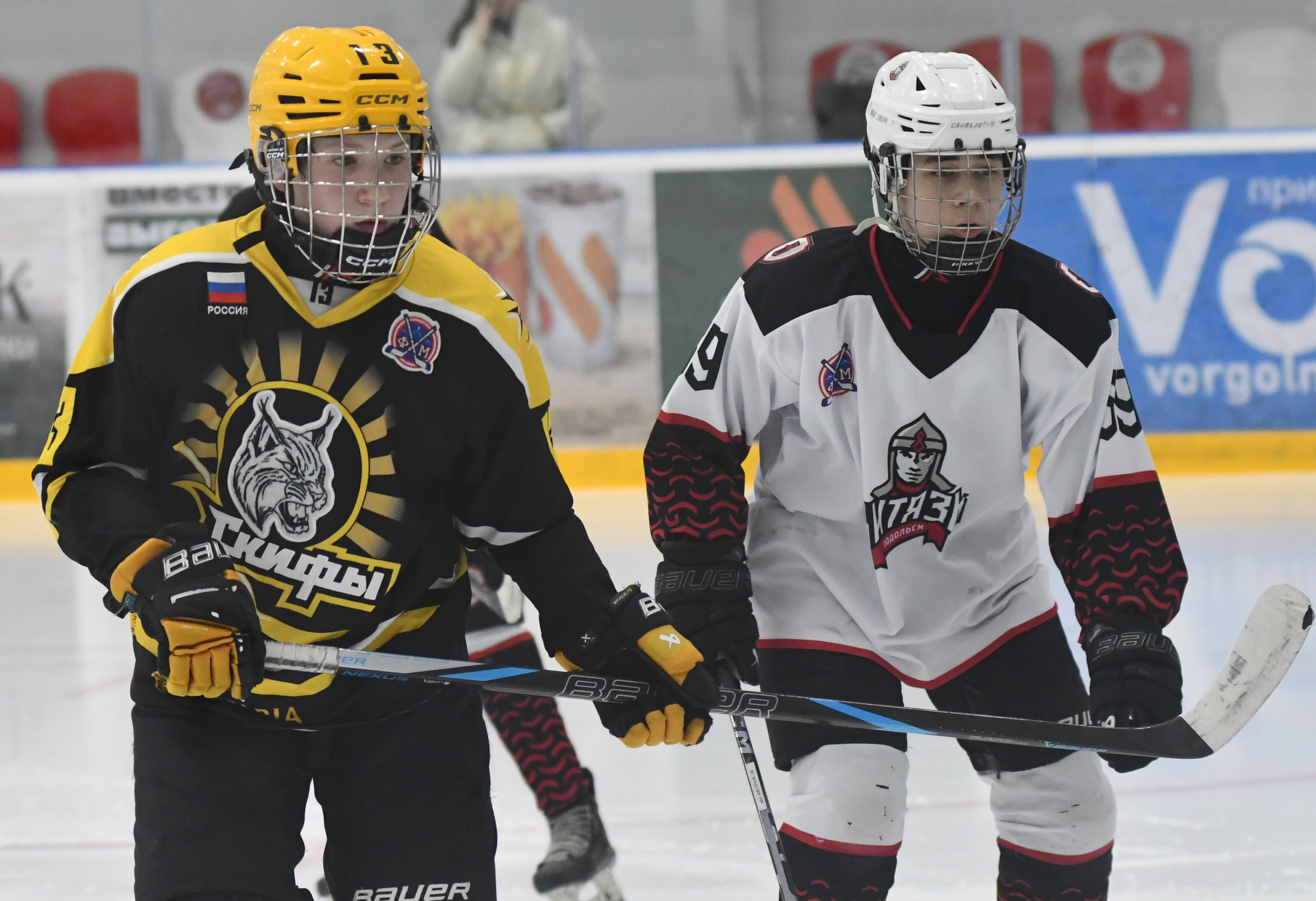 Фото: ХК Скифы - Витязь (Подольск) 2013, переходный матч