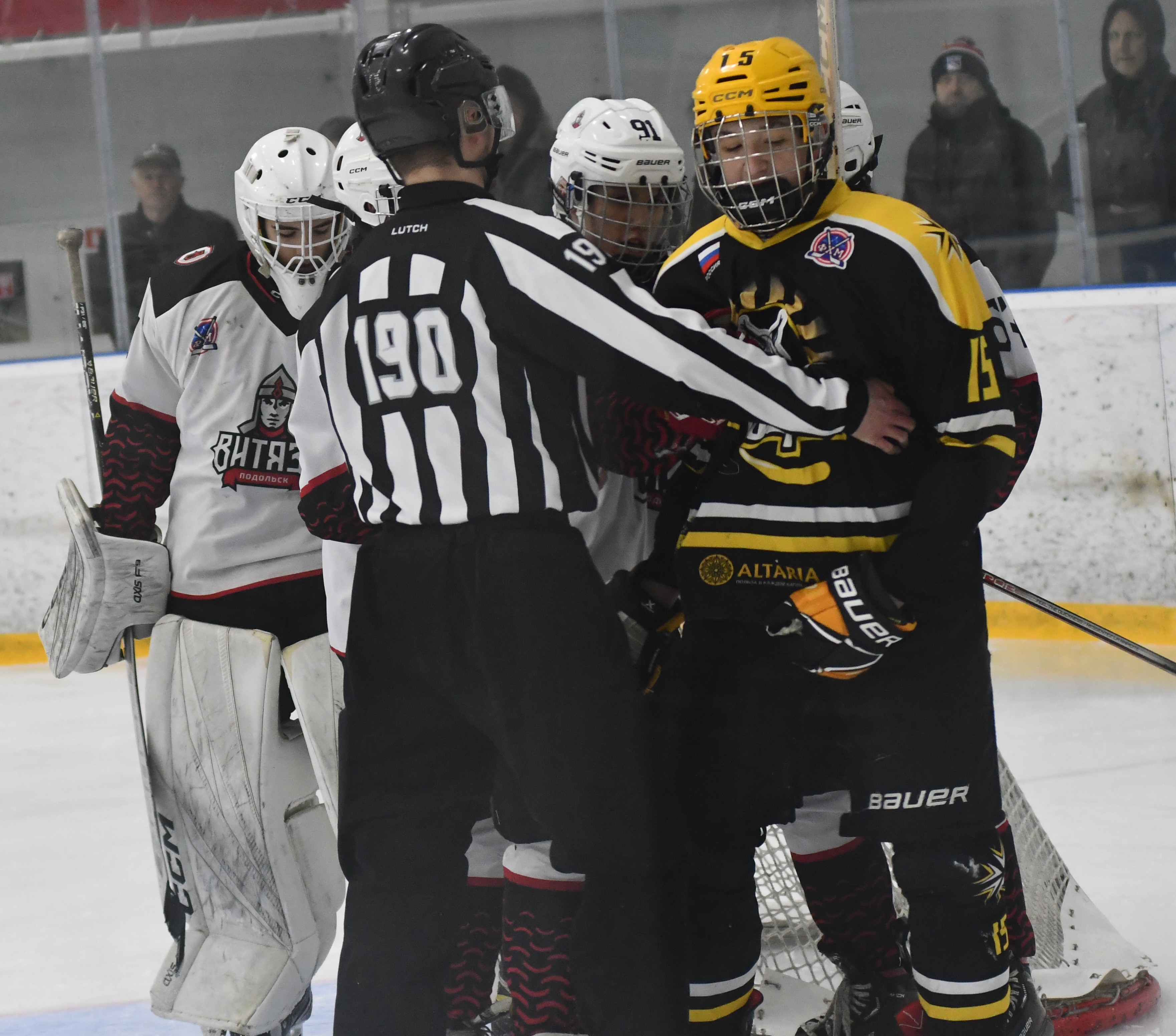 Фото: ХК Скифы - Витязь (Подольск) 2013, переходный матч